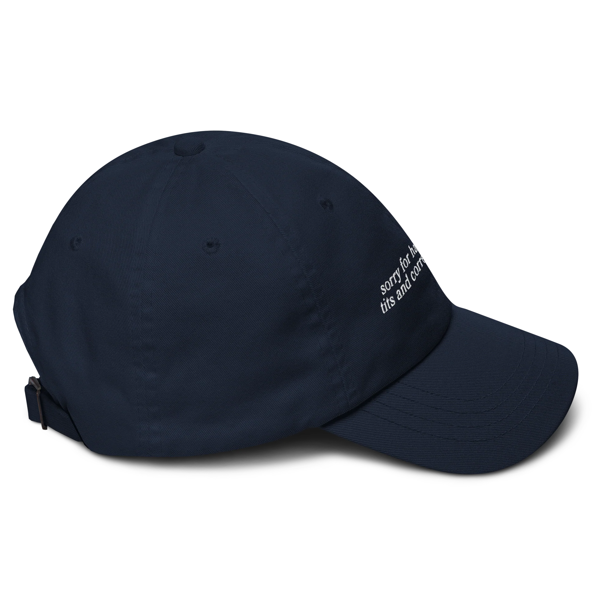 Sorry for Having Great Tits Embroidered Cap - Image 8