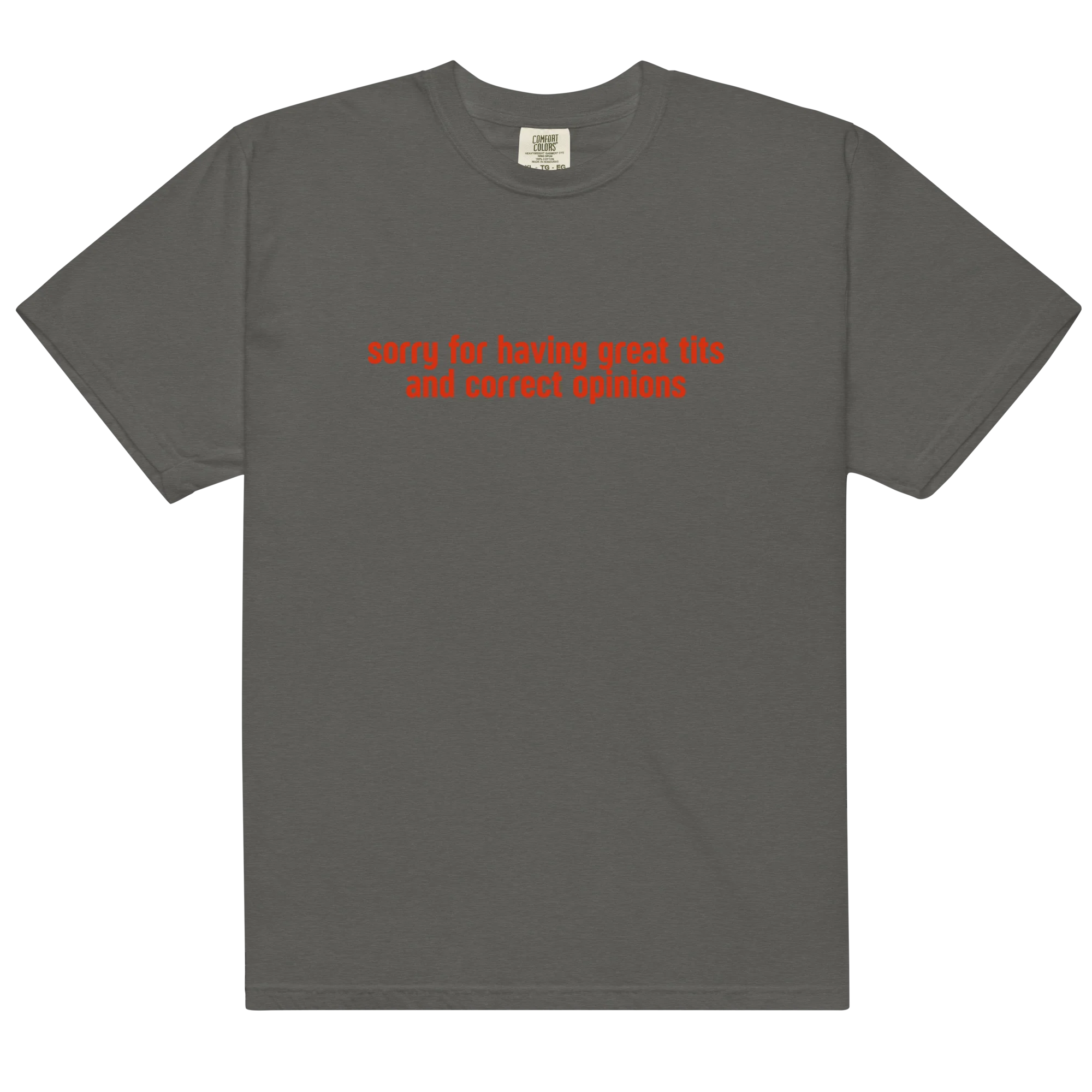 Sorry for Having Great Tits Classic T-Shirt - Image 10