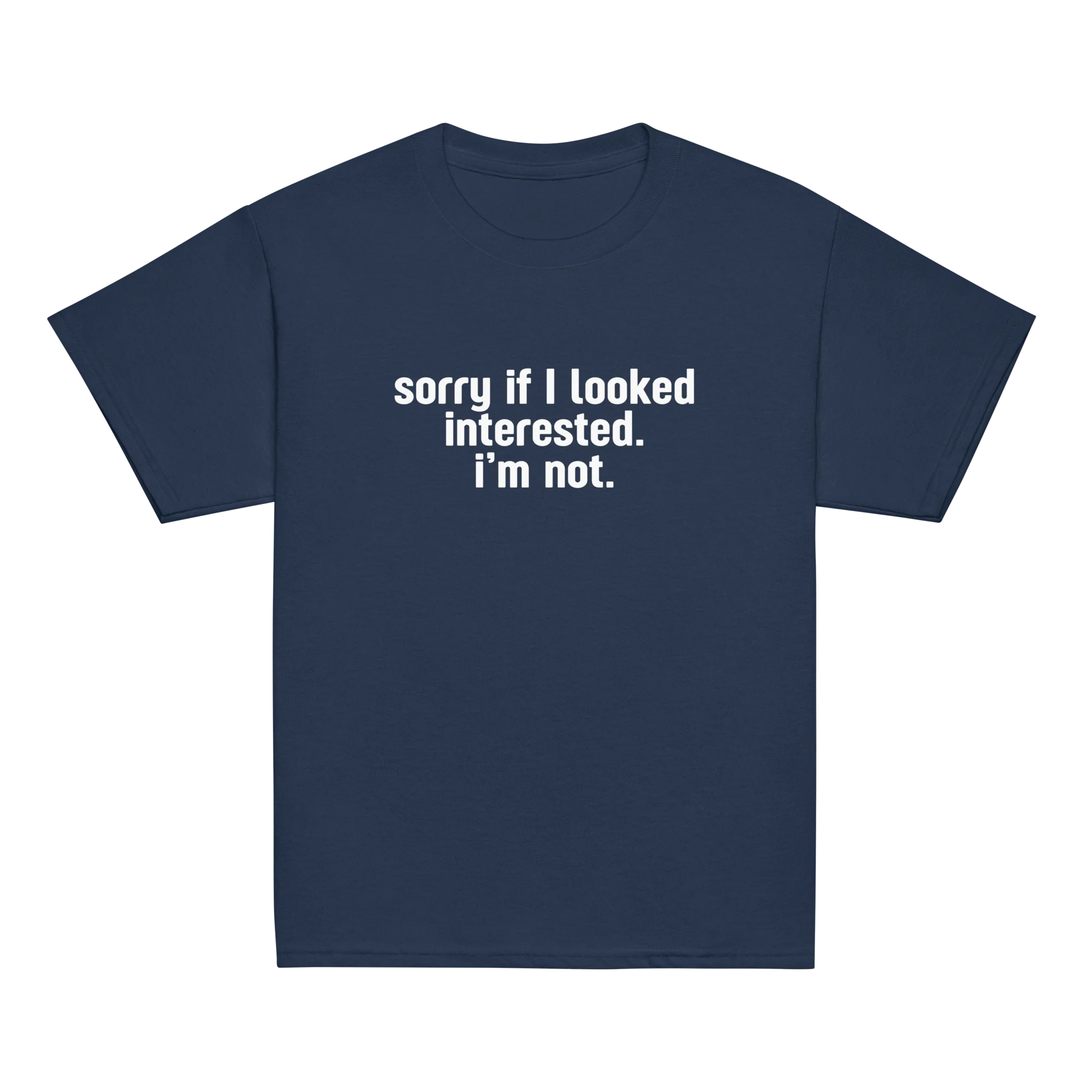 Sorry if I Looked Interested, I'm Not Baby Tee - Image 8