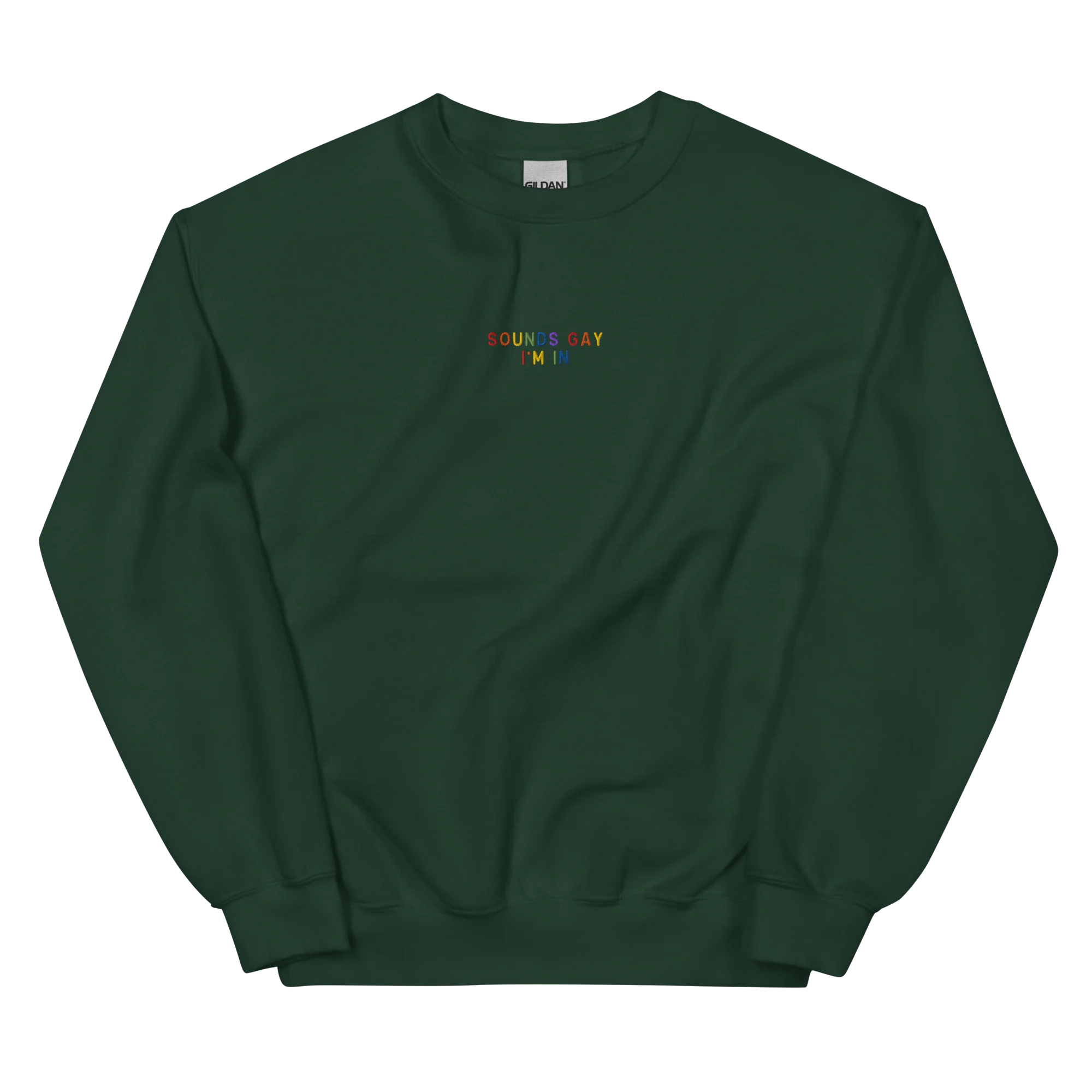 Sounds Gay I'm In Pride Embroidered Sweatshirt - Image 9