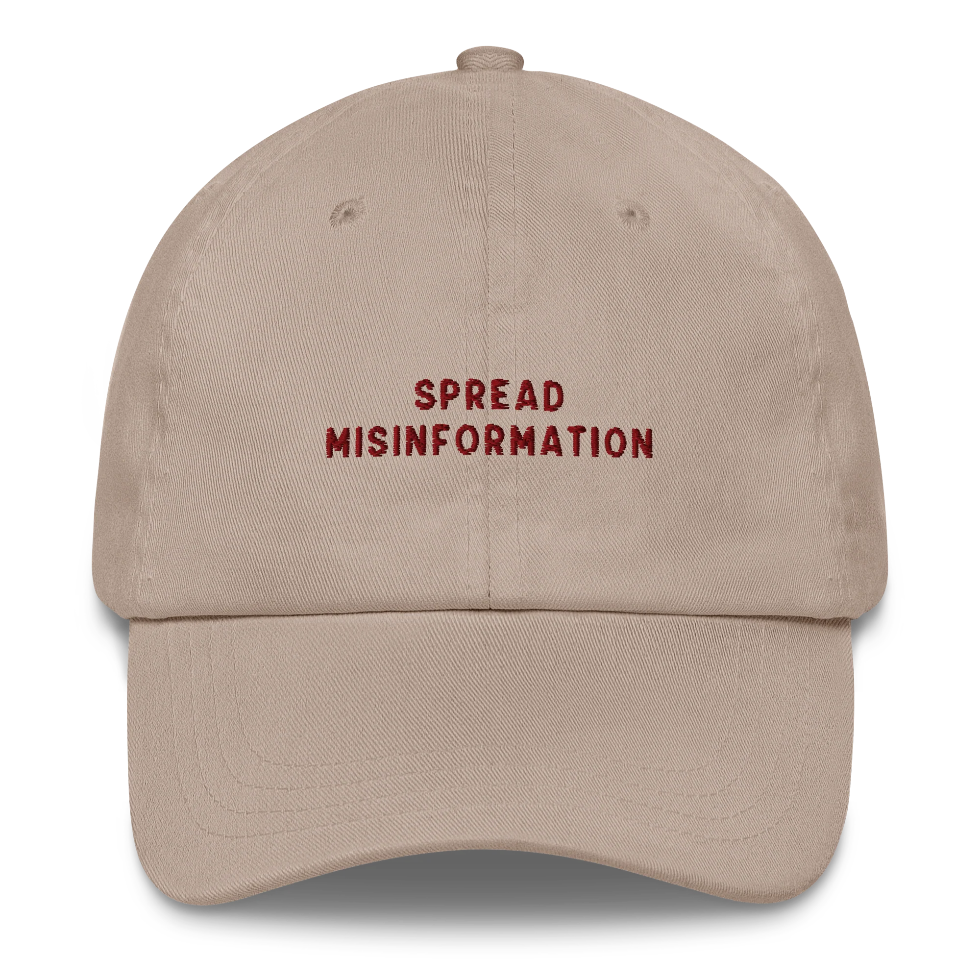 Spread Misinformation Embroidered Cap - Image 7