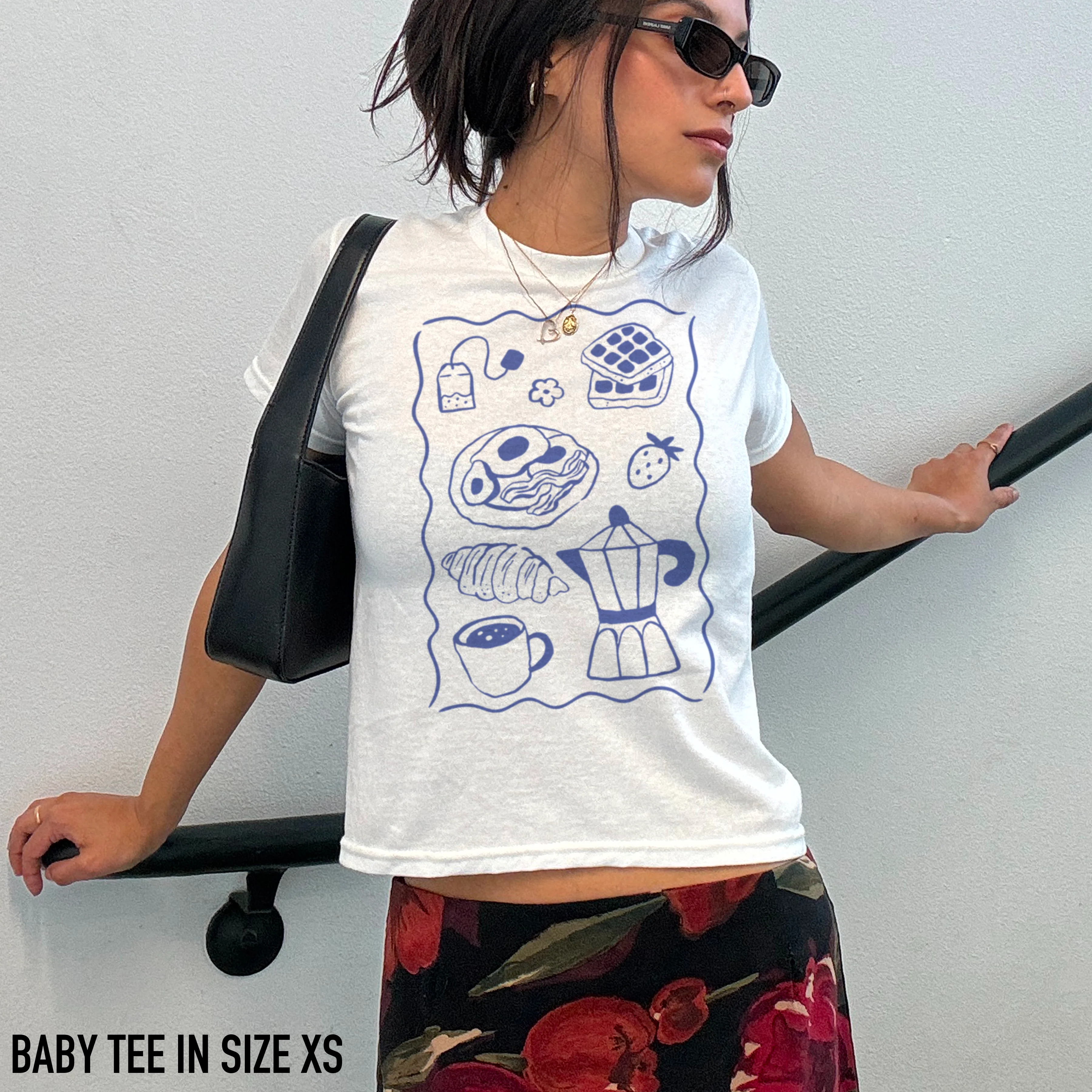 Sunday Morning Breakfast Baby Tee - Image 2