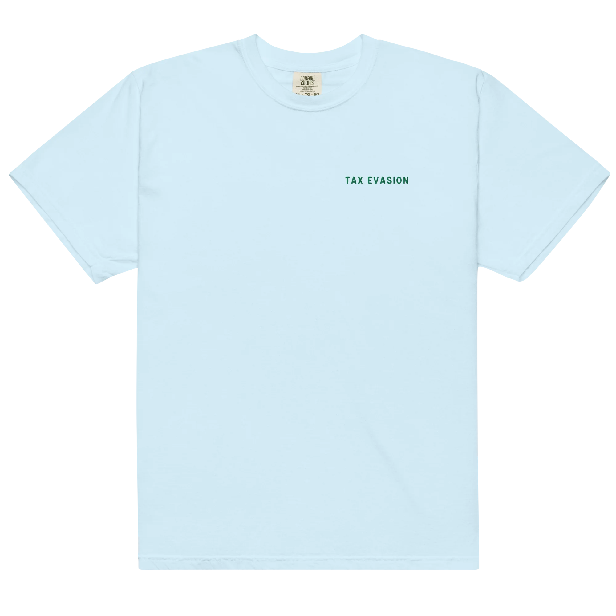 Tax Evasion Embroidered Classic T-Shirt - Image 7