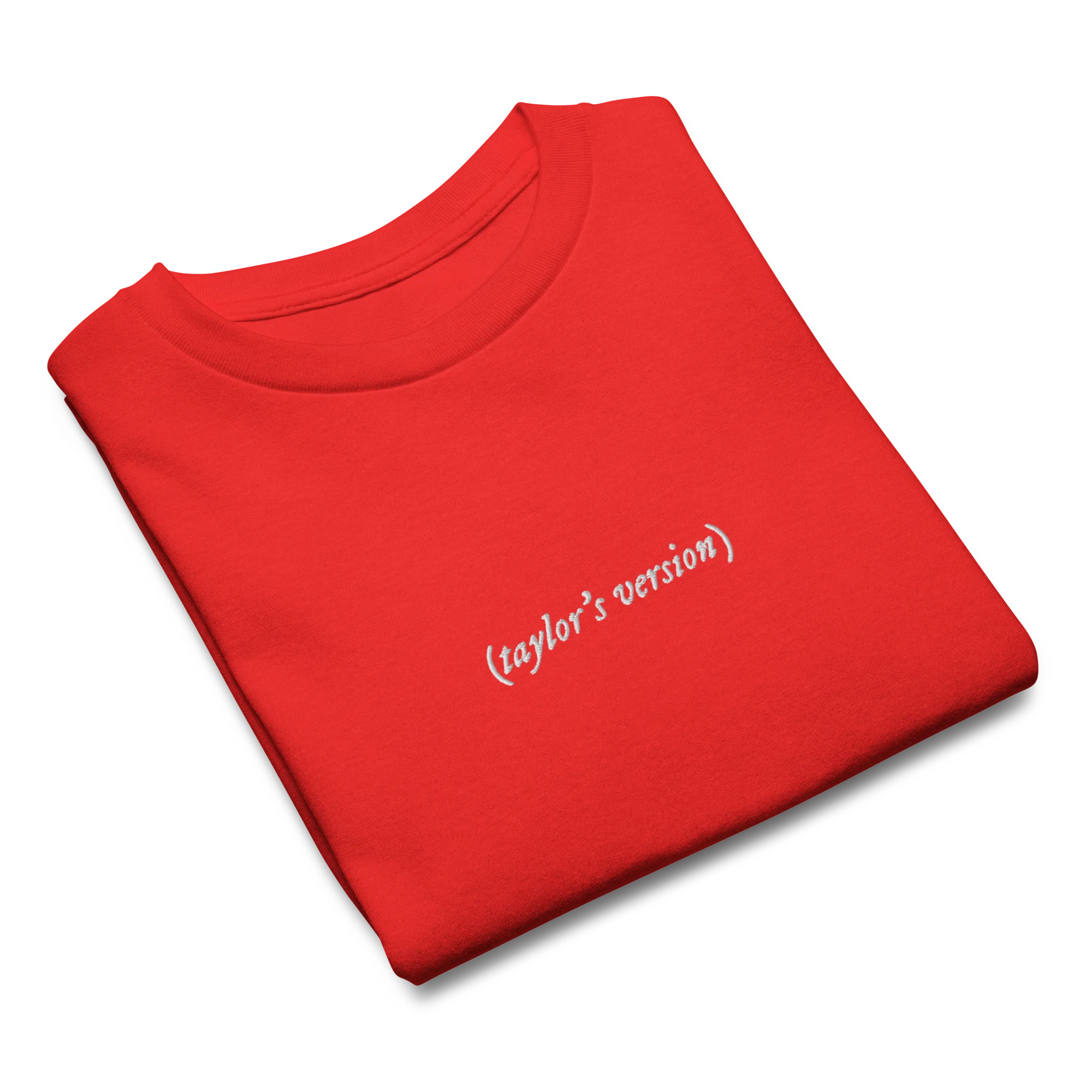 taylor's version Embroidered Baby Tee - Image 3