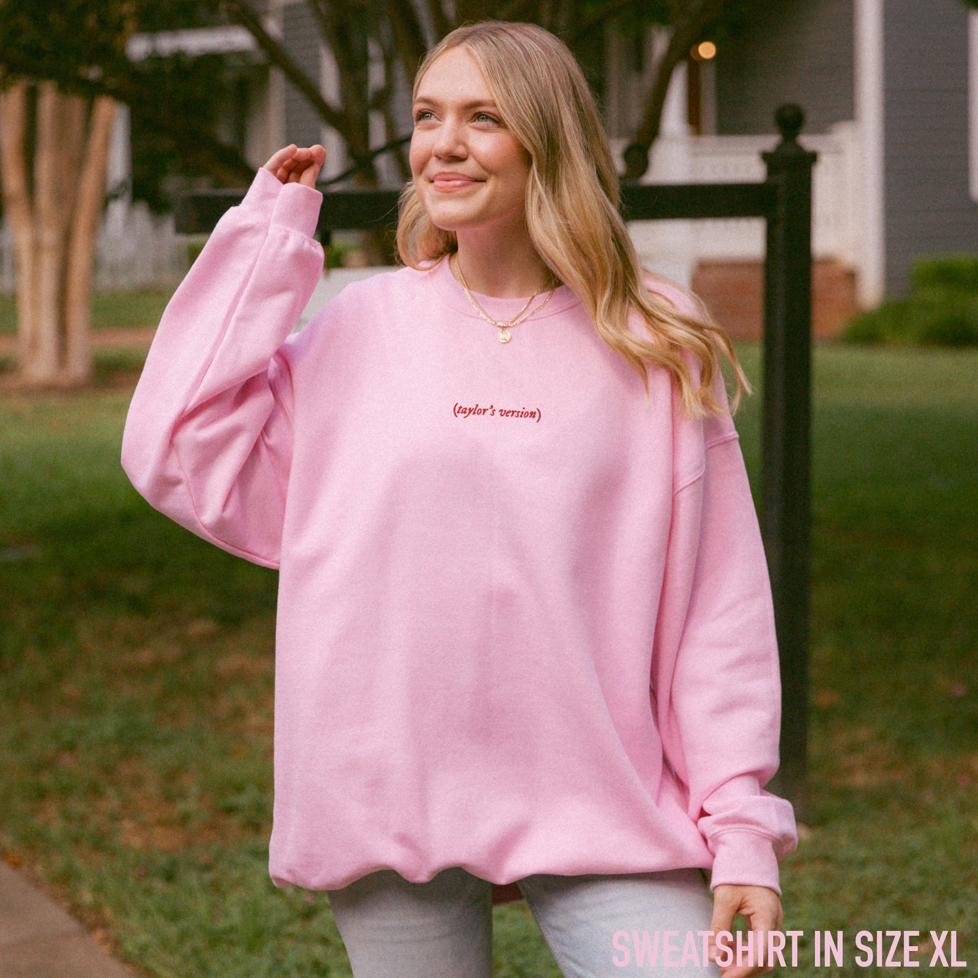 taylor's version Embroidered Sweatshirt - Image 2