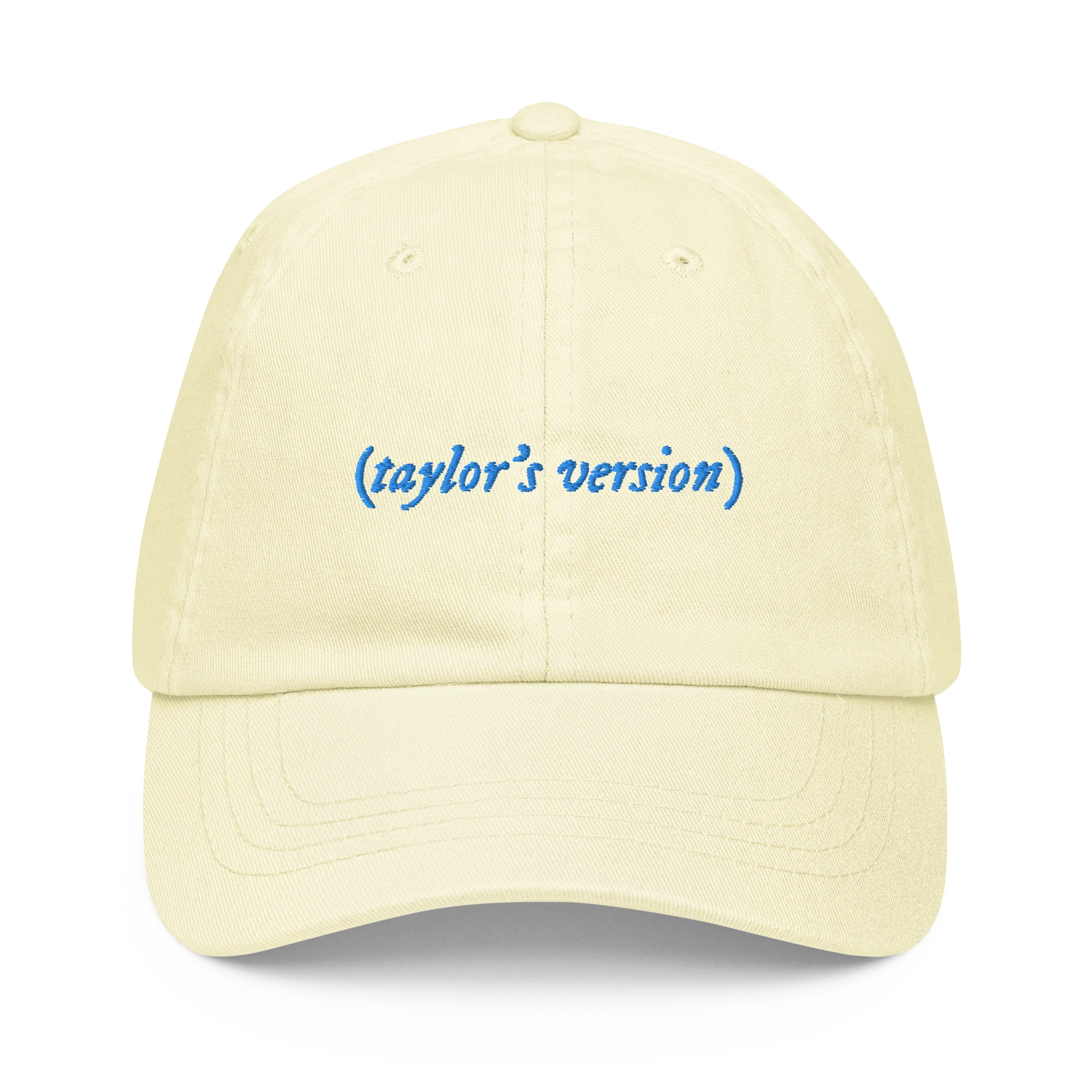 taylor's version Embroidered Pastel Baseball Cap - Image 8