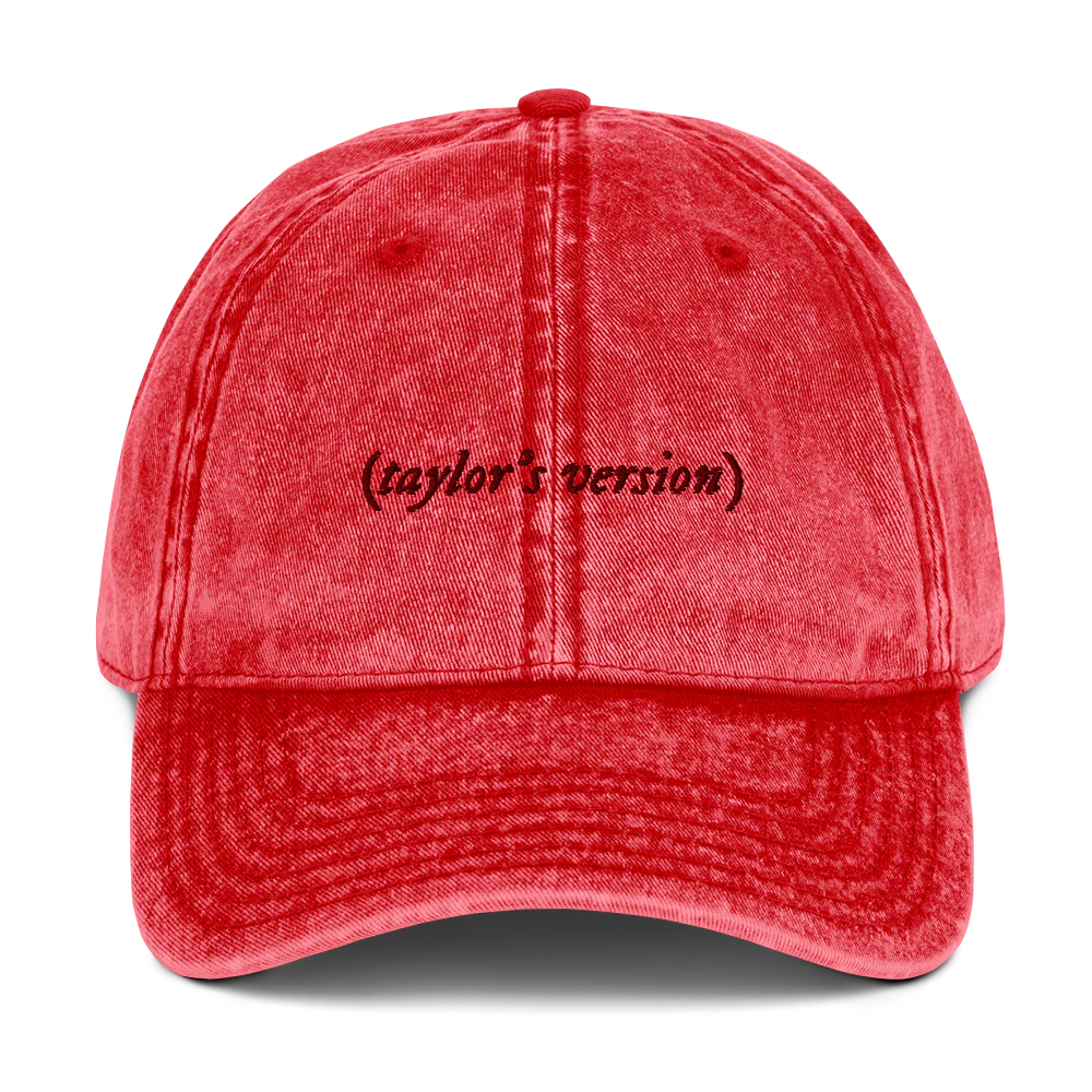 taylor's version Embroidered Vintage Cap - Image 10