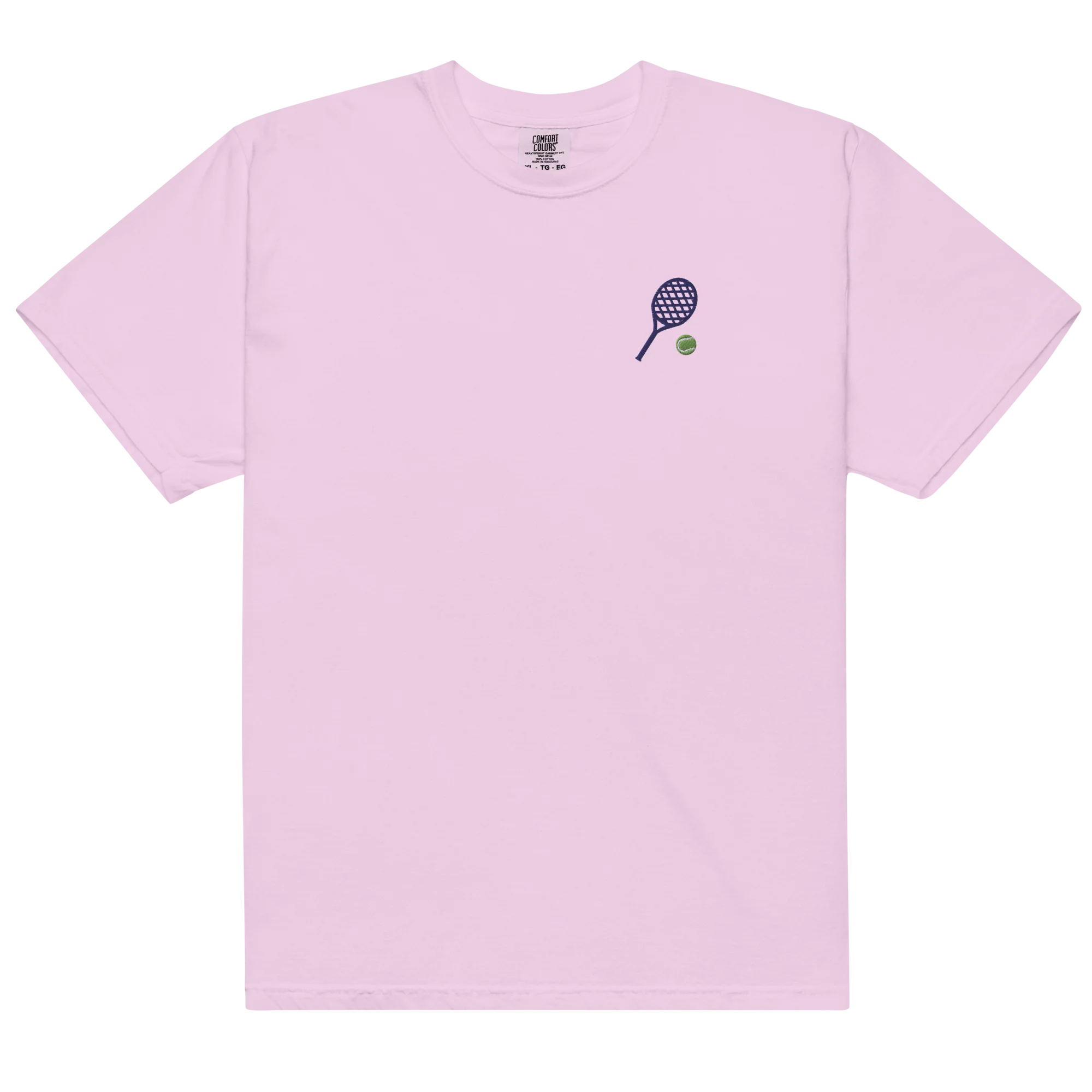 Tennis Racquet Embroidered Classic T-Shirt - Image 10