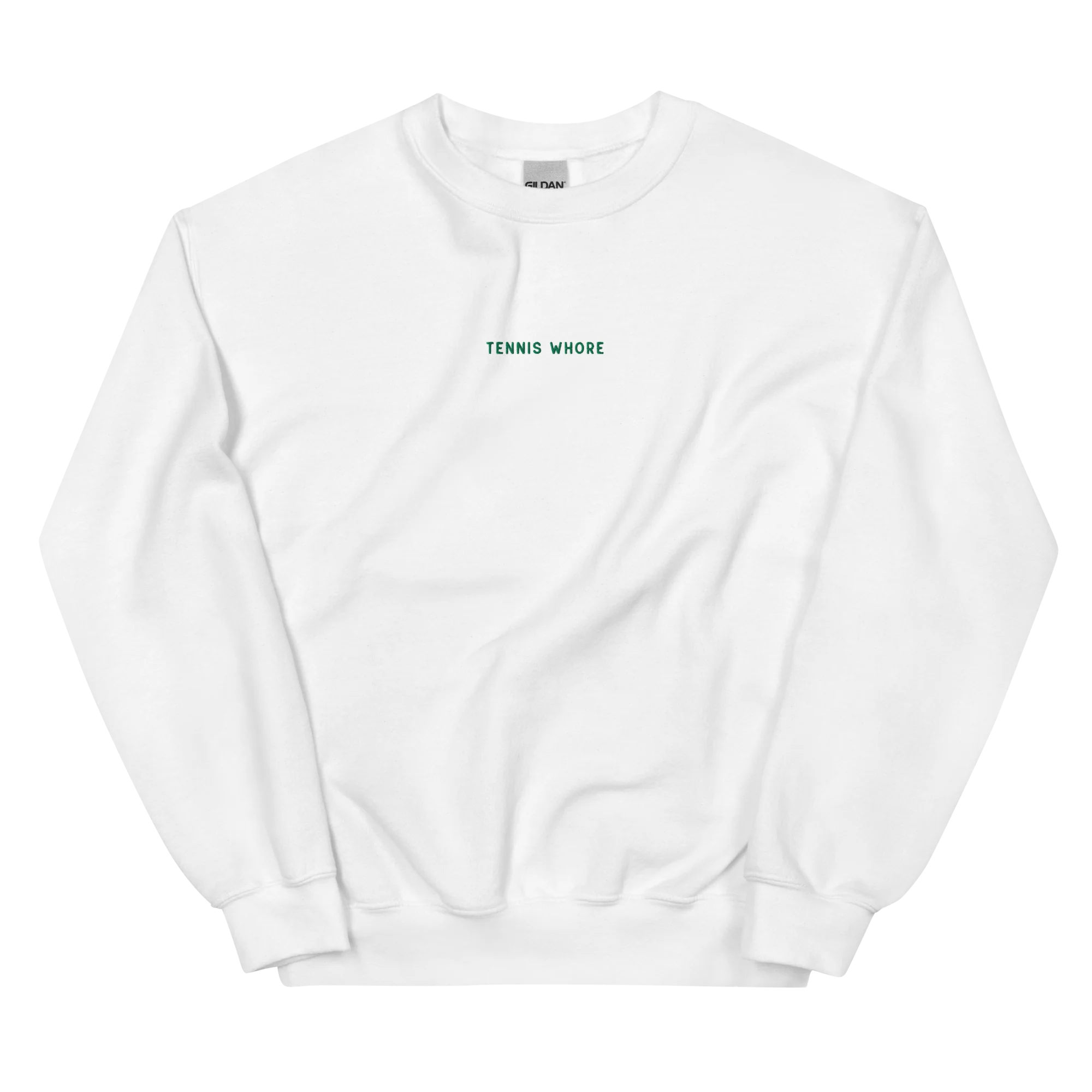 Tennis Whore Embroidered Sweatshirt - Image 4