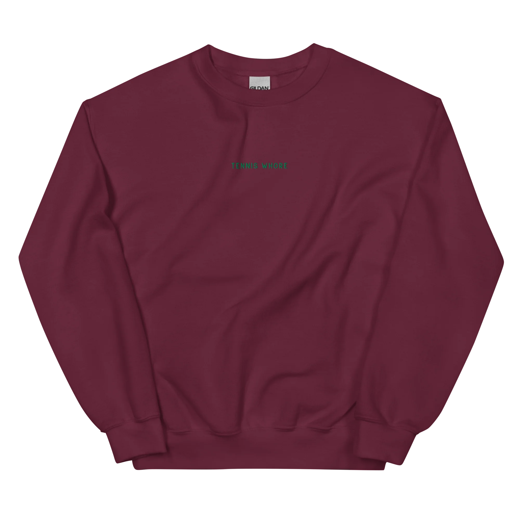 Tennis Whore Embroidered Sweatshirt - Image 9