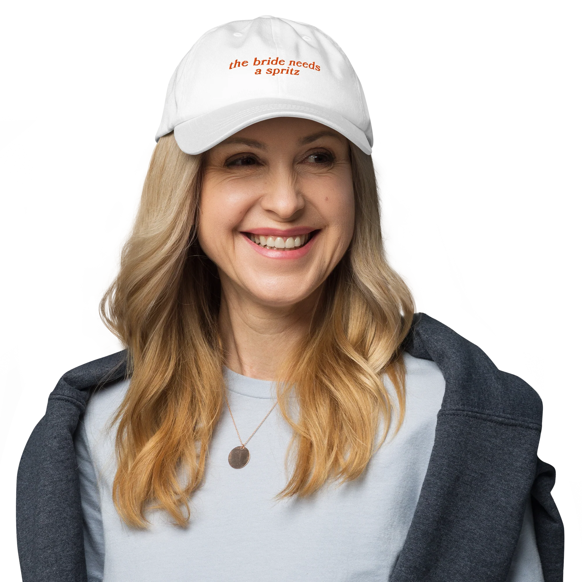 The Bride Needs a Spritz Embroidered Cap - Image 2