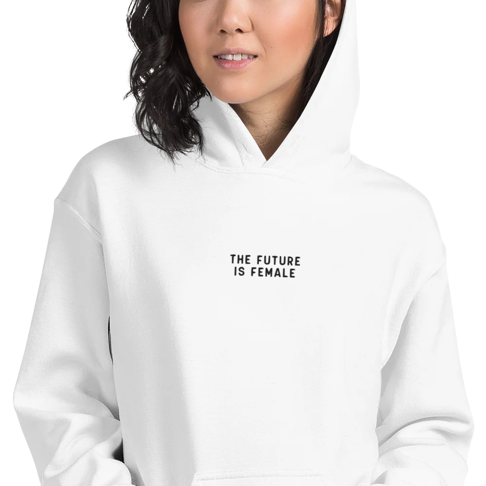 The Future Is Female Embroidered Hoodie - Image 6