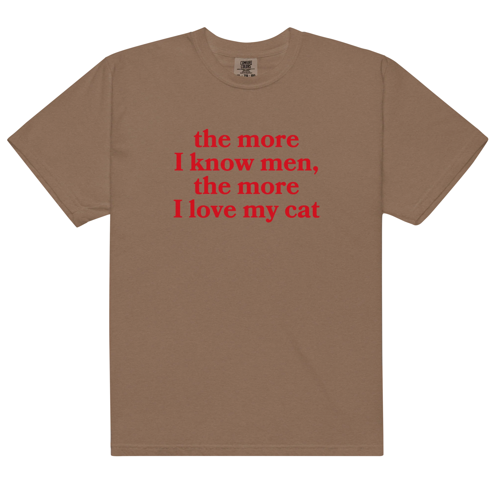 The More I Know Men Love My Cat Classic T-Shirt - Image 11