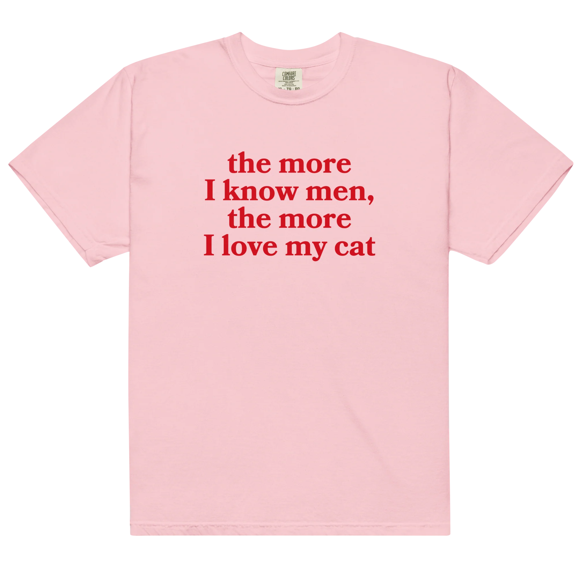 The More I Know Men Love My Cat Classic T-Shirt - Image 12