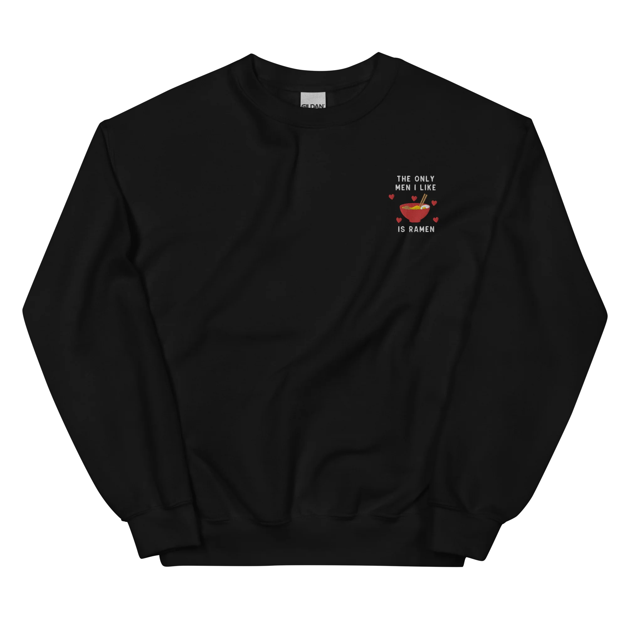 The Only Men I Like Ramen Embroidered Sweatshirt - Image 8