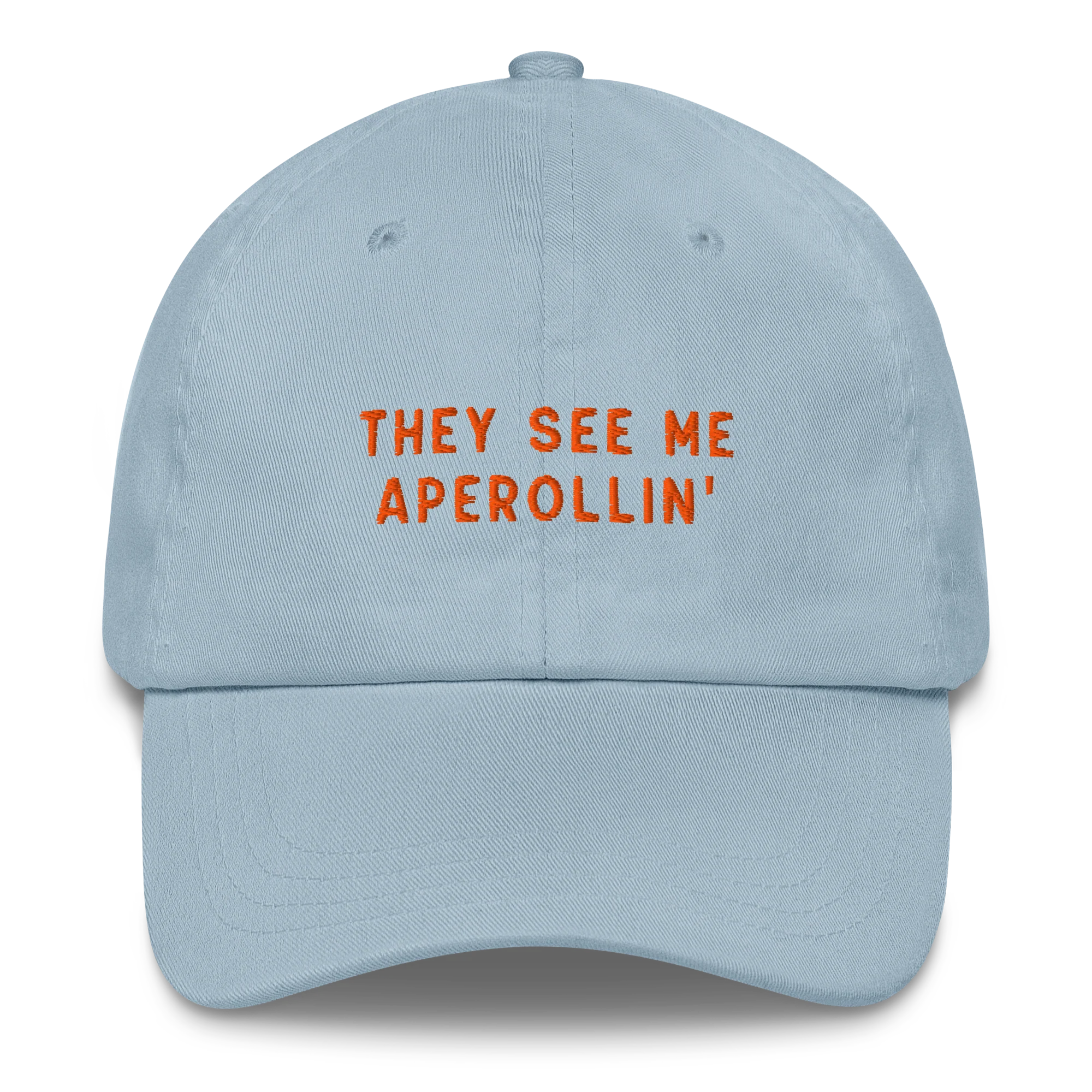 They See Me Aperollin' Cocktail Embroidered Cap - Image 7
