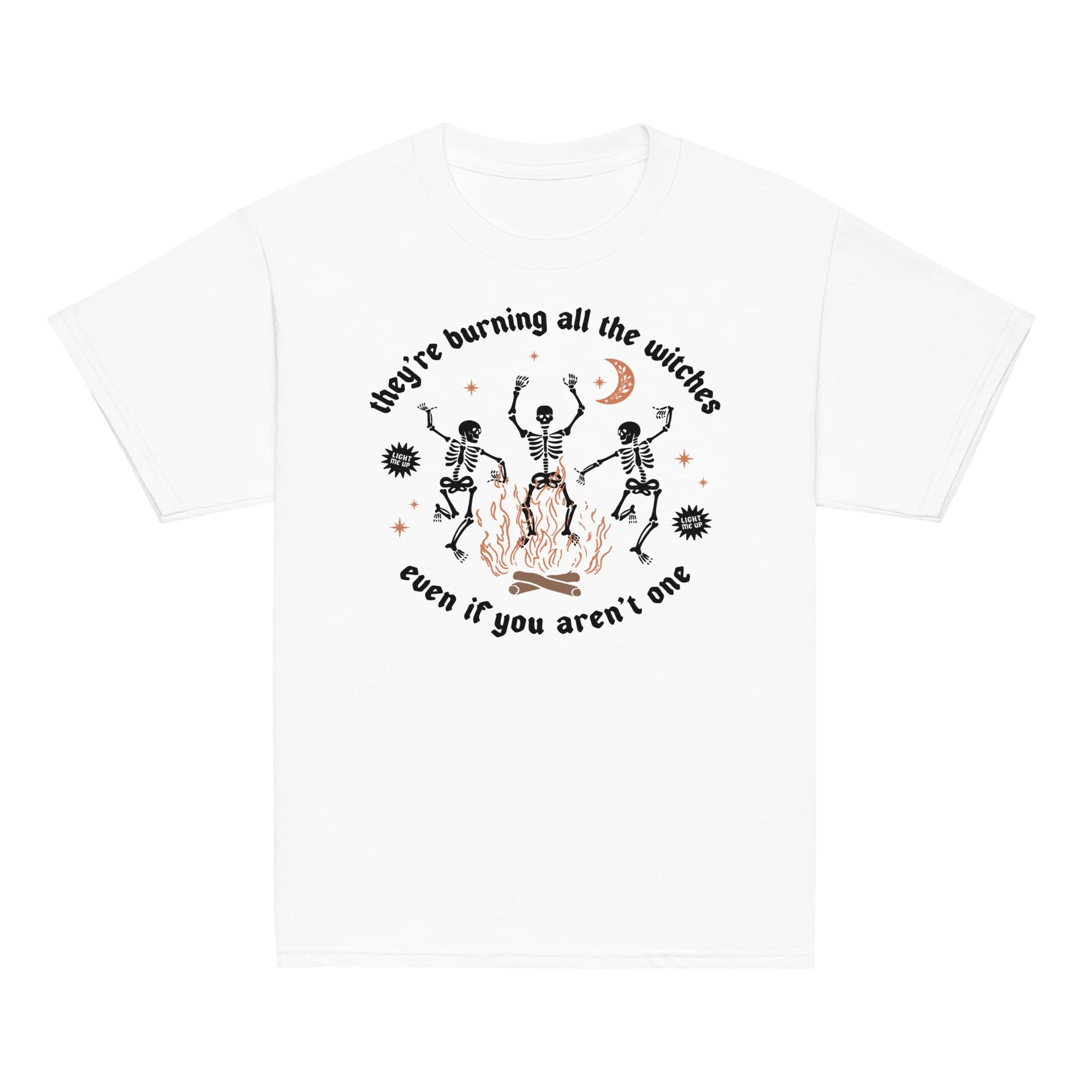 They're Burning All The Witches Baby Tee - Image 3