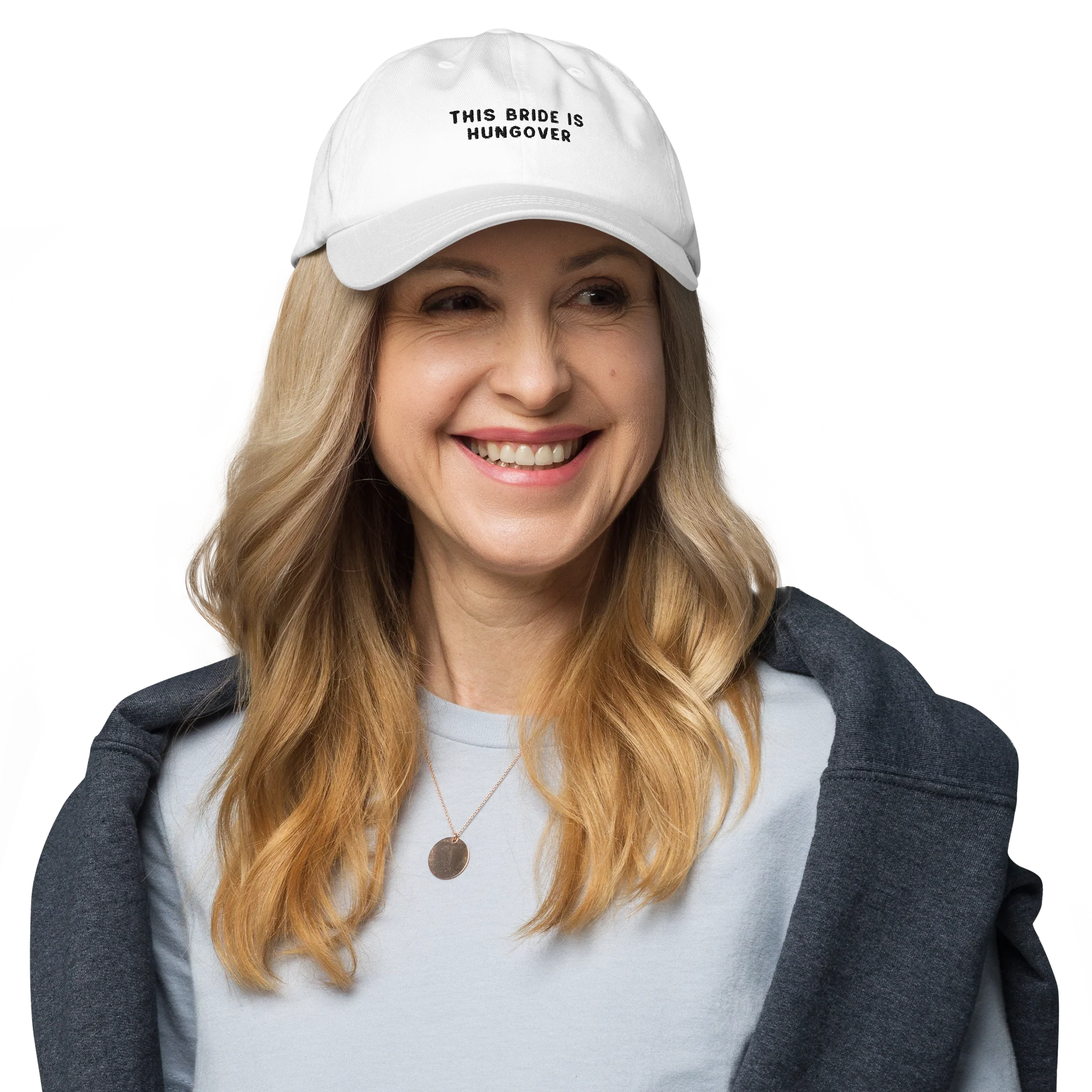 This Bride is Hungover Embroidered Cap - Image 2