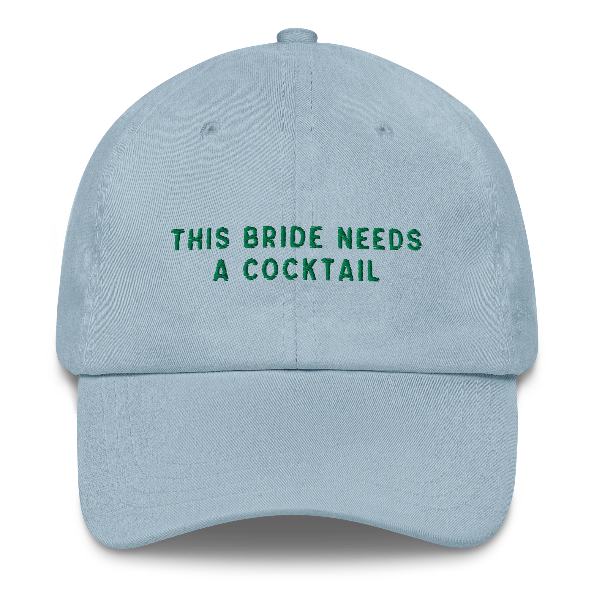 This Bride Needs A Cocktail Embroidered Cap - Image 5