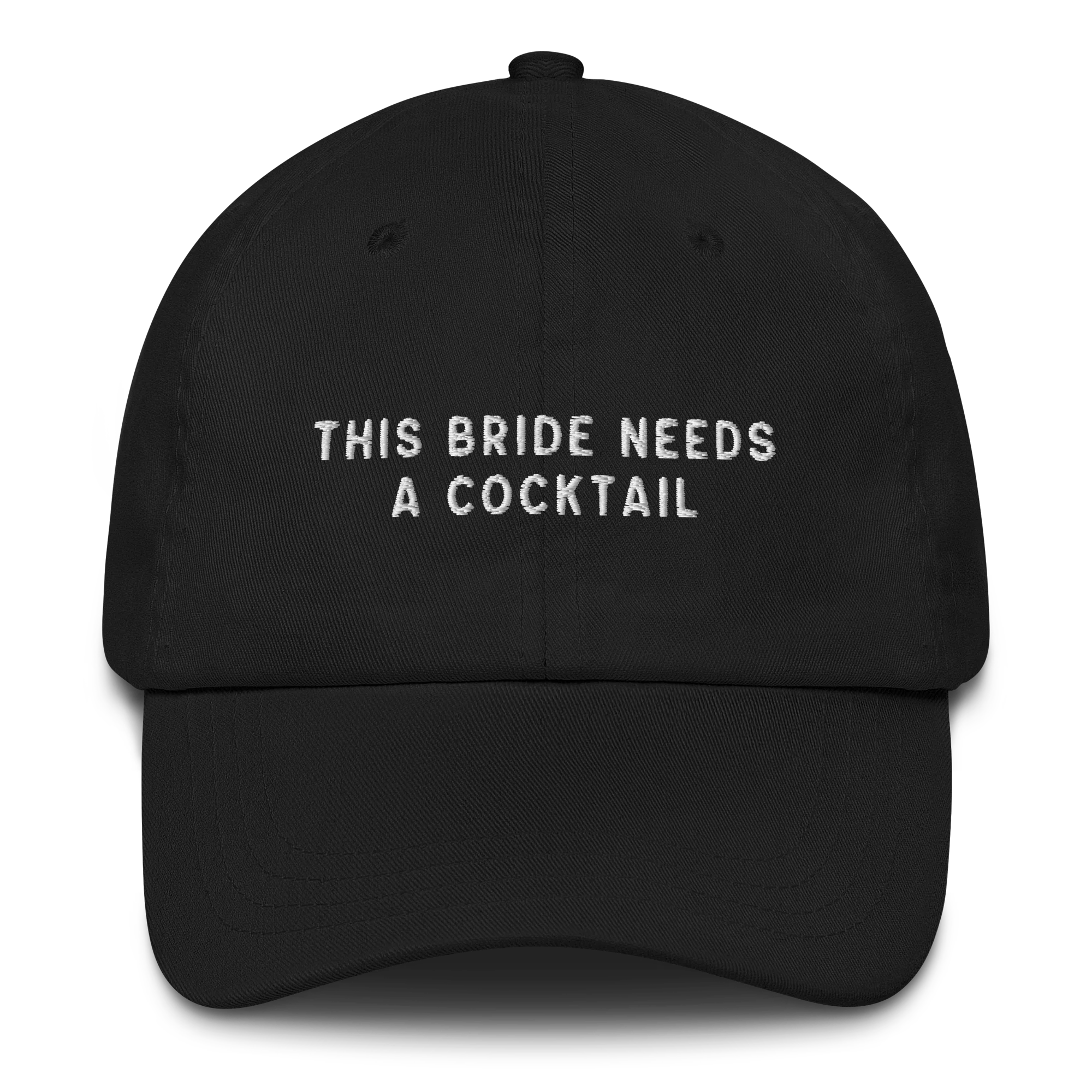 This Bride Needs A Cocktail Embroidered Cap - Image 6
