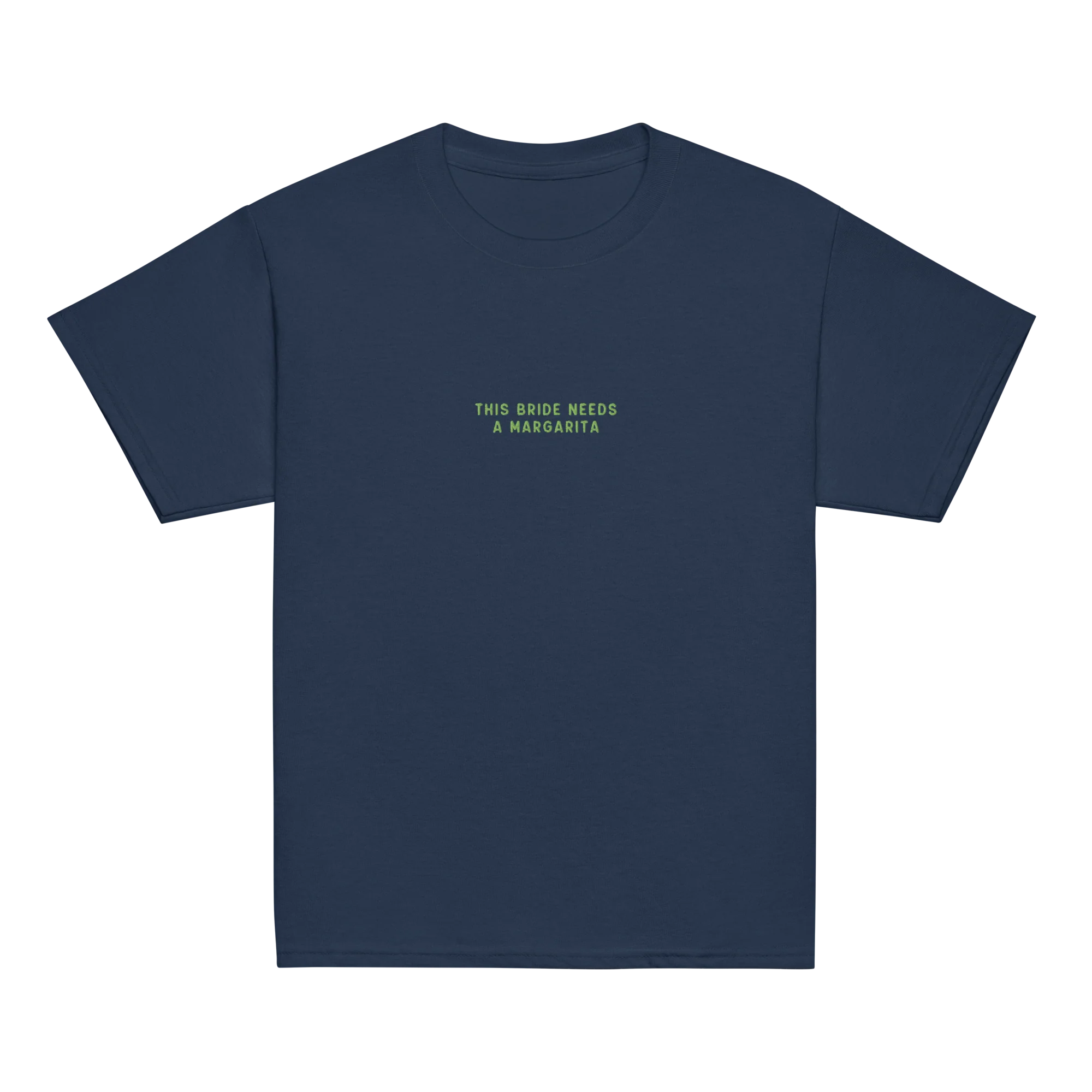 This Bride Needs a Margarita Embroidered Baby Tee - Image 6