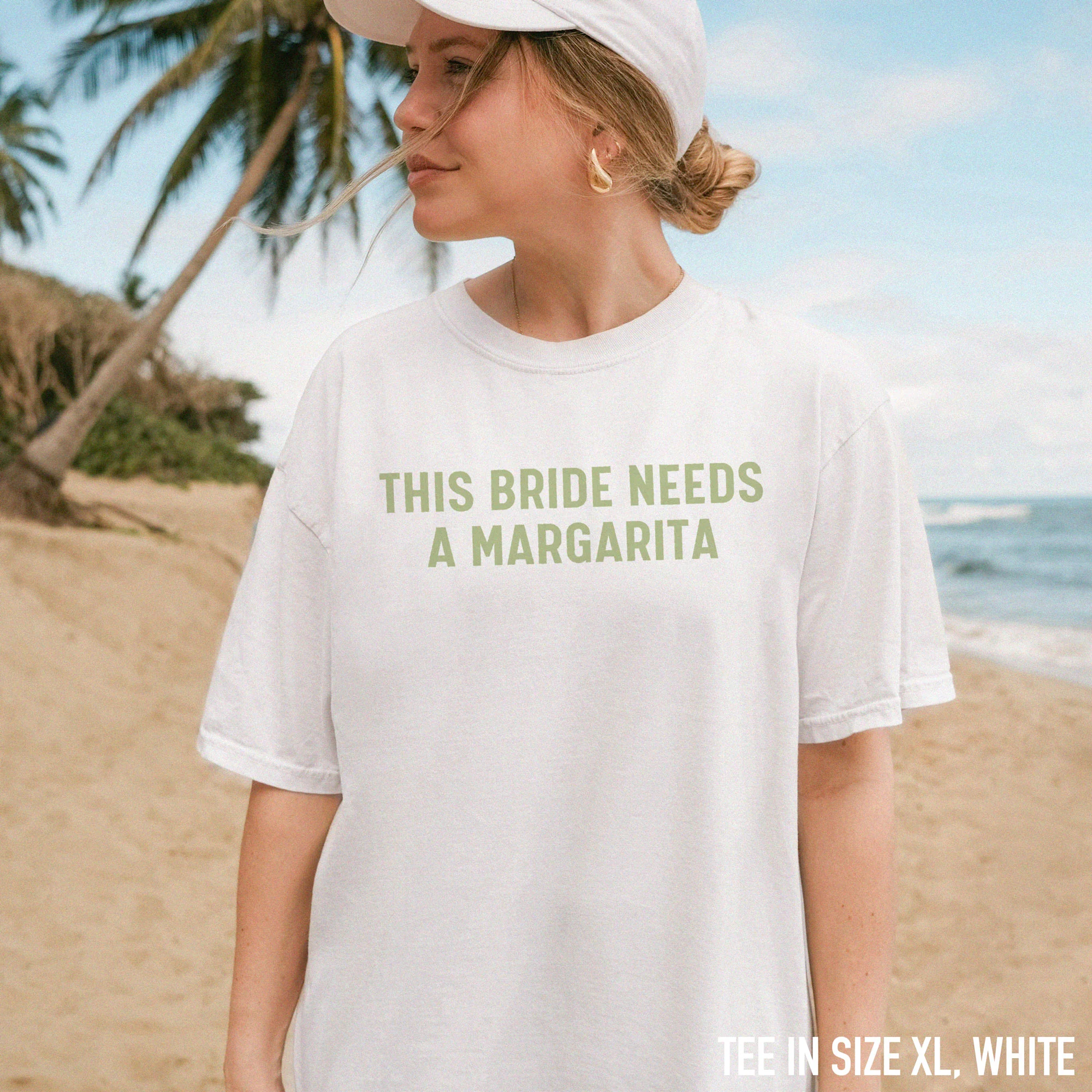 This Bride Needs a Margarita Classic T-Shirt - Image 2