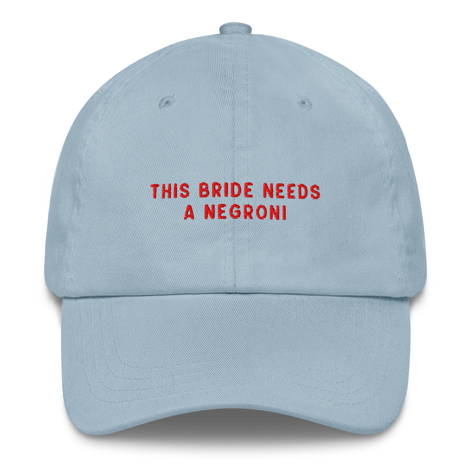 This Bride Needs a Negroni Embroidered Cap - Image 6