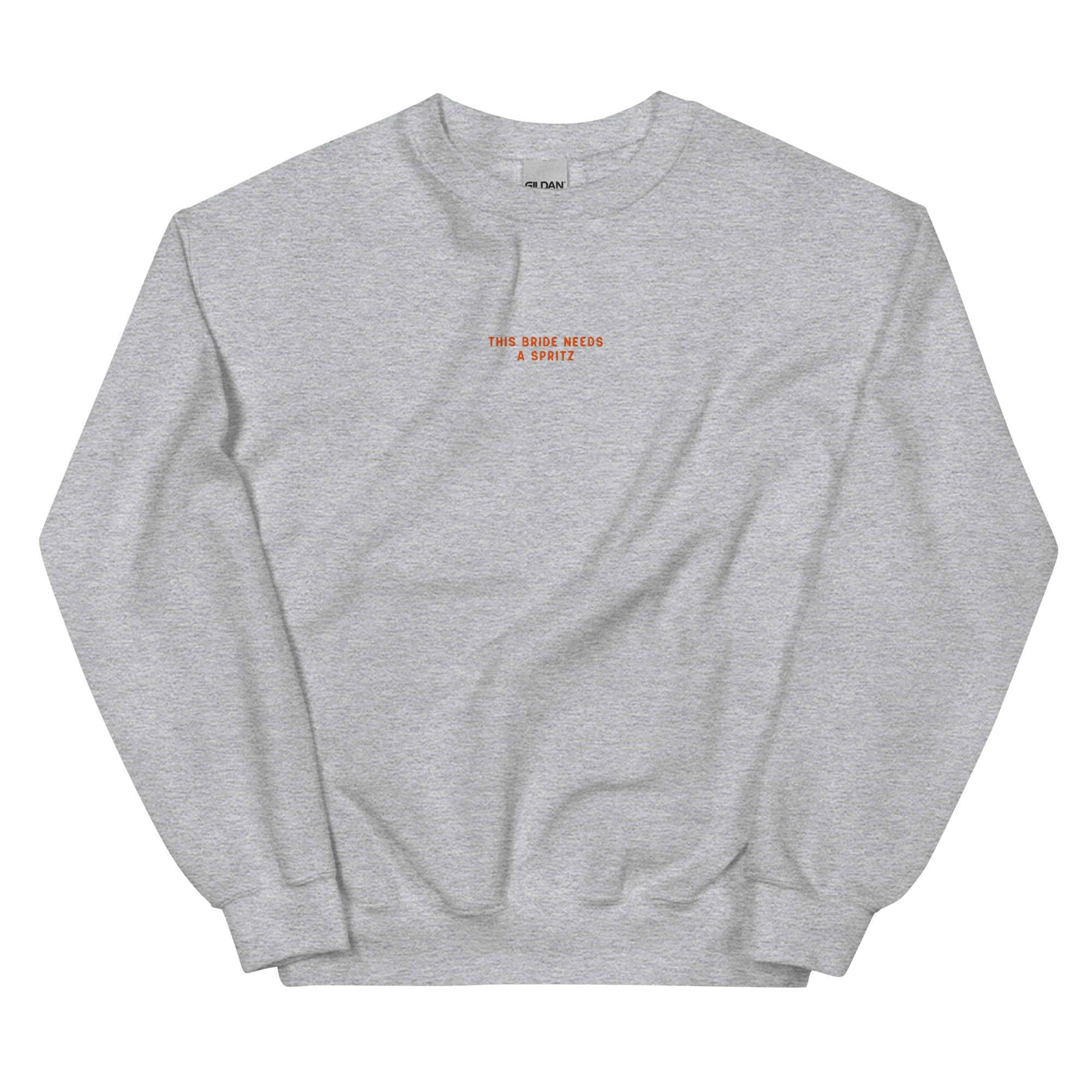 This Bride Needs a Spritz Embroidered Sweatshirt - Image 4