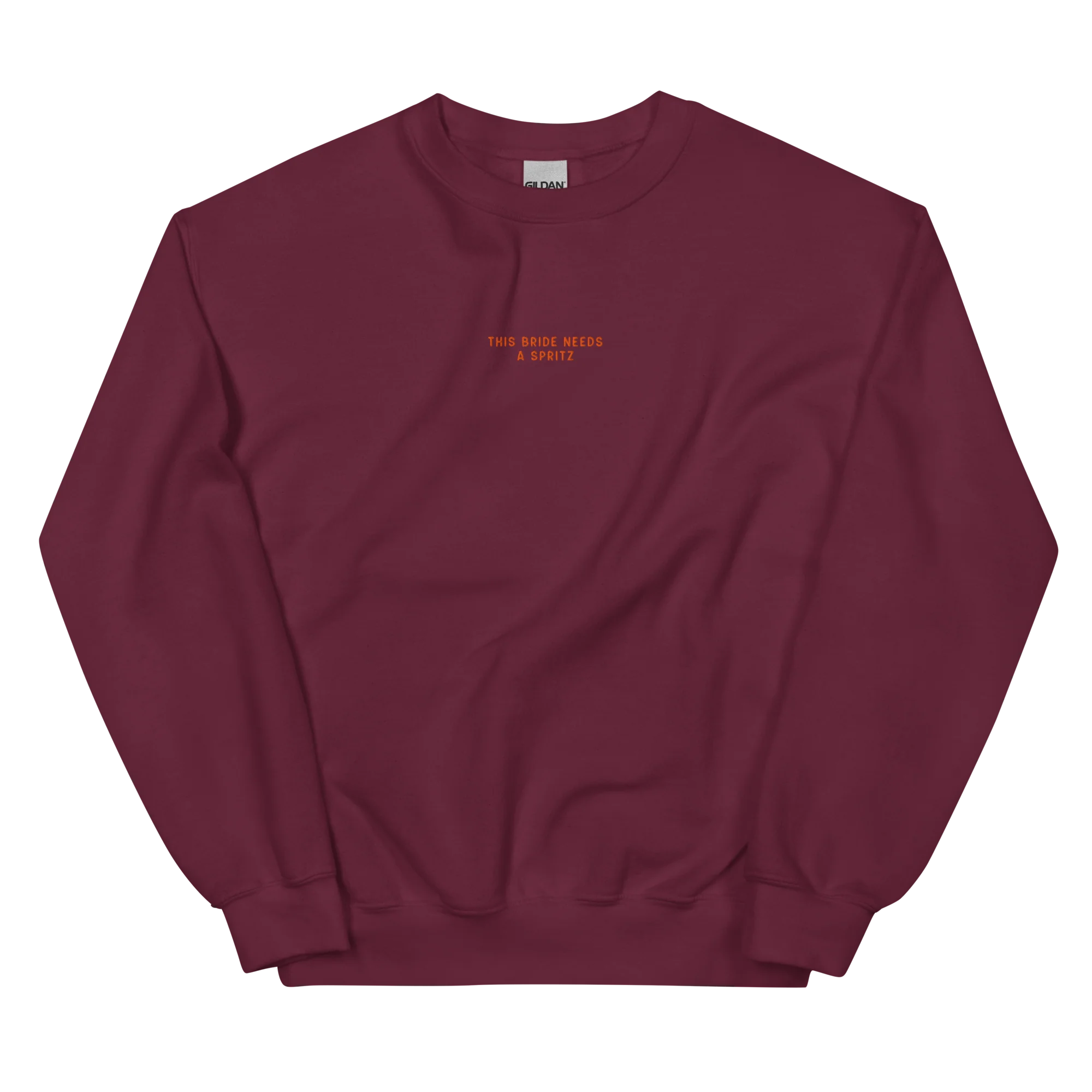 This Bride Needs a Spritz Embroidered Sweatshirt - Image 7