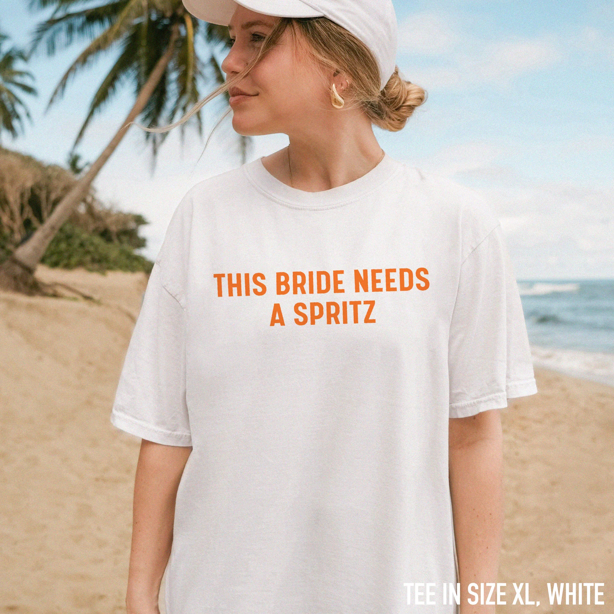 This Bride Needs a Spritz Classic T-Shirt - Image 2