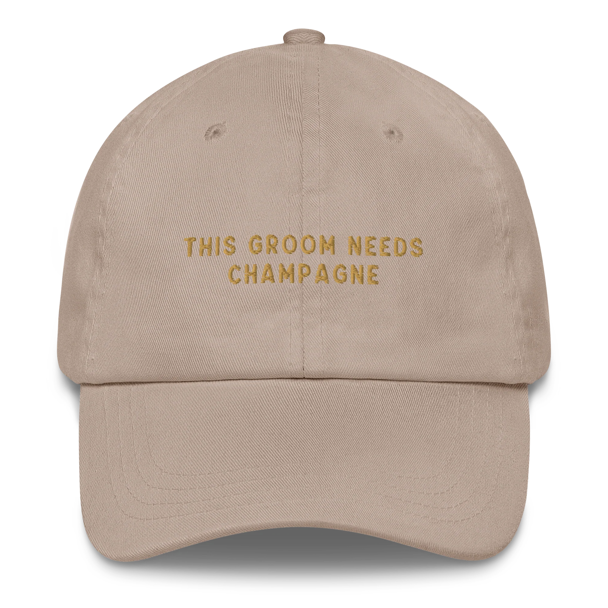 This Groom Needs Champagne Embroidered Cap - Image 9