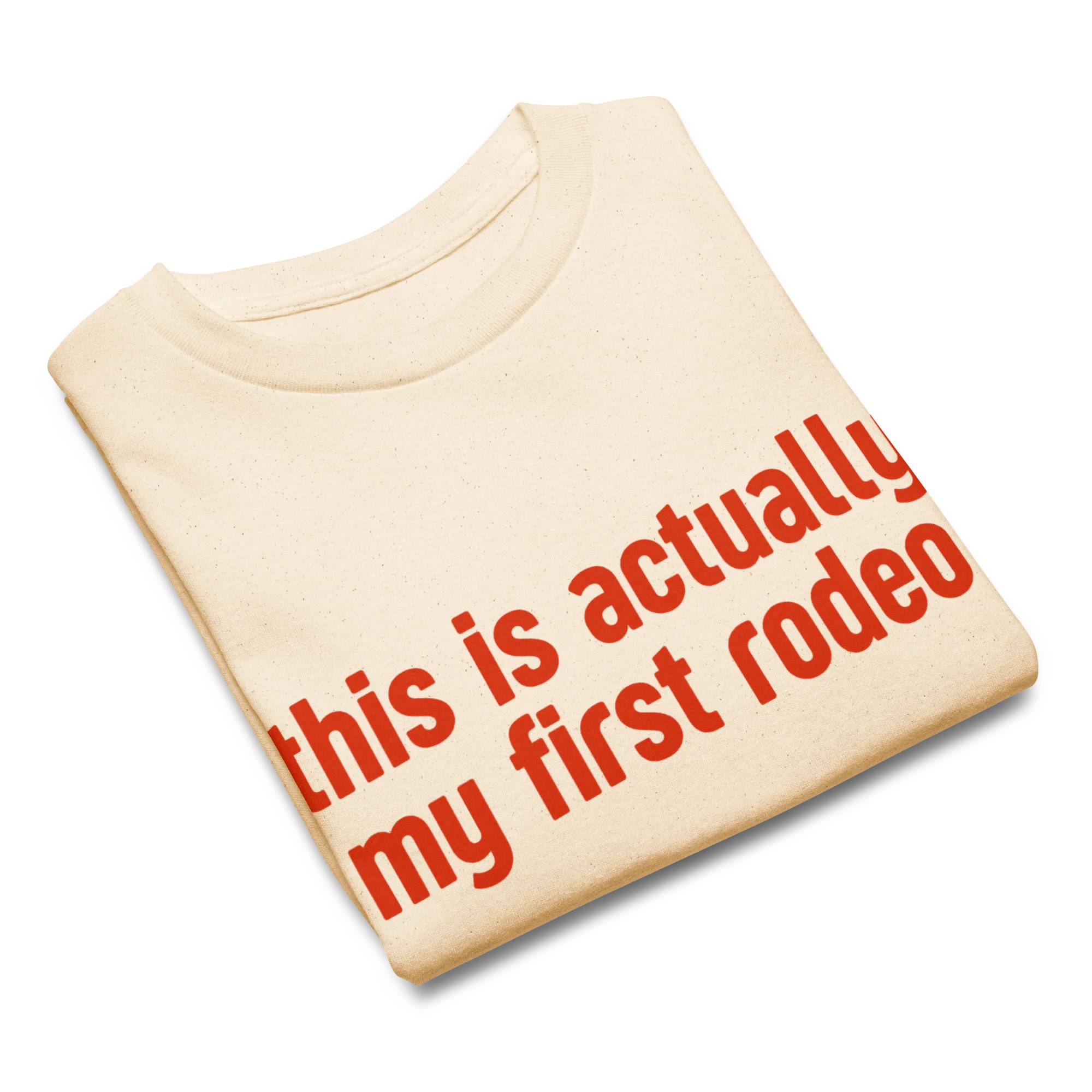 This is Actually My First Rodeo Baby Tee - Image 3