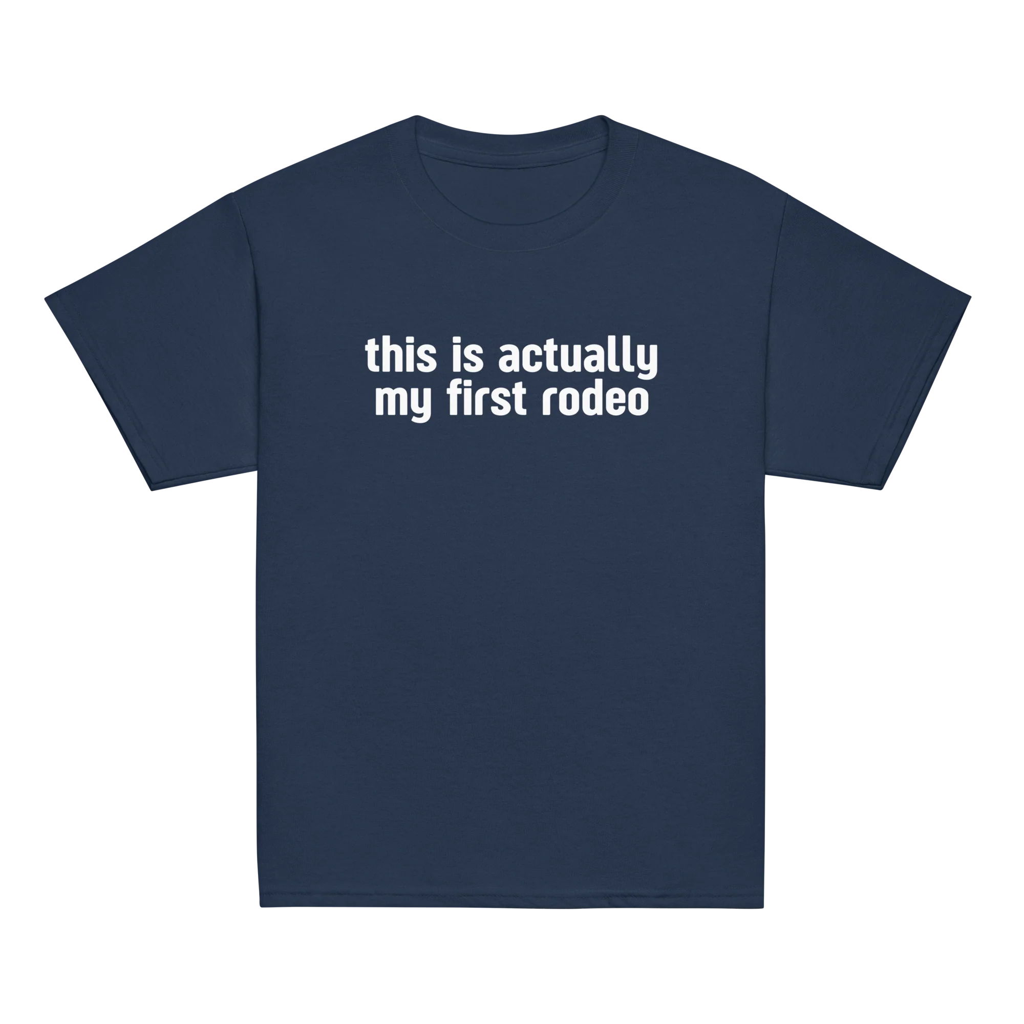 This is Actually My First Rodeo Baby Tee - Image 8