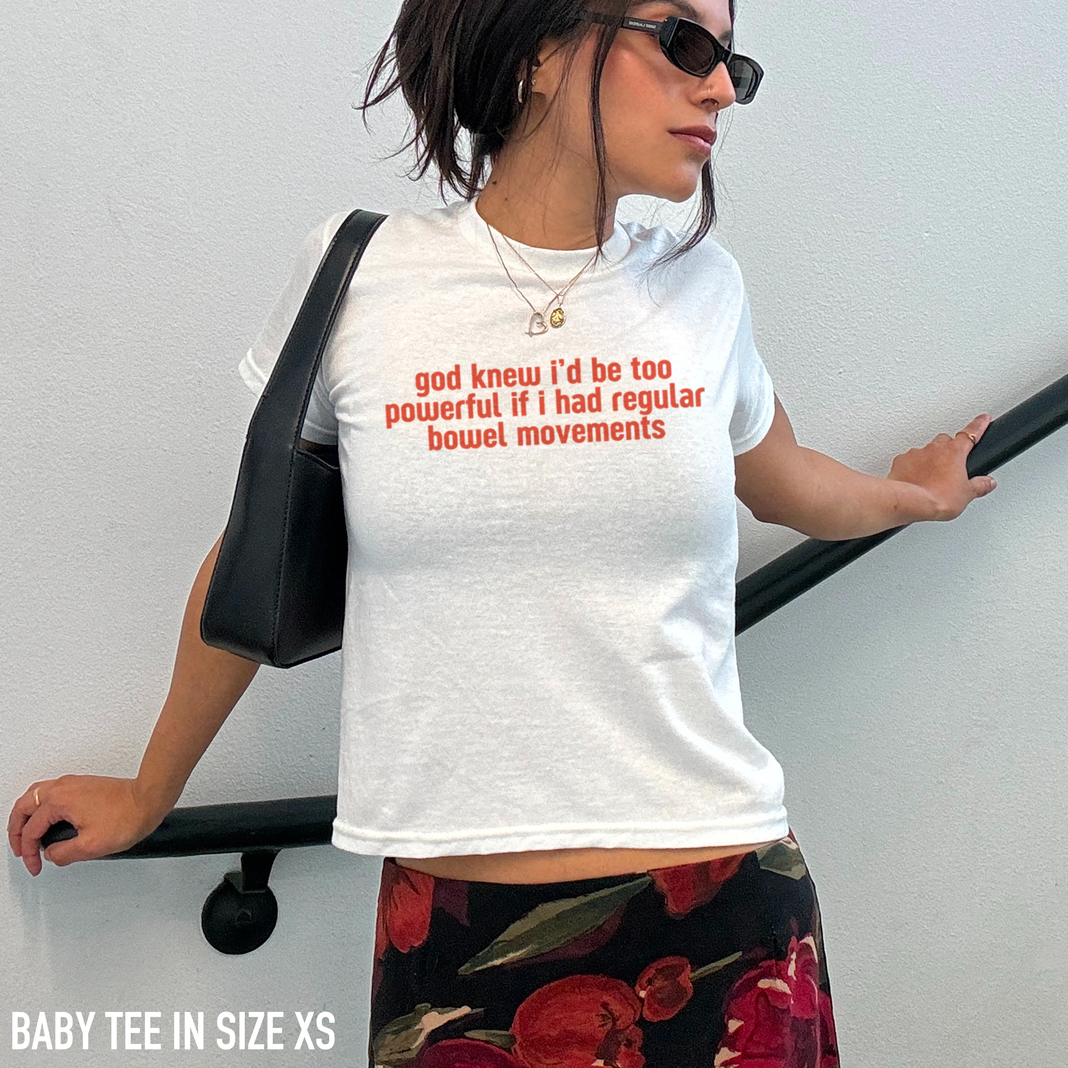 Too Powerful Regular Bowel Movements Baby Tee - Image 2