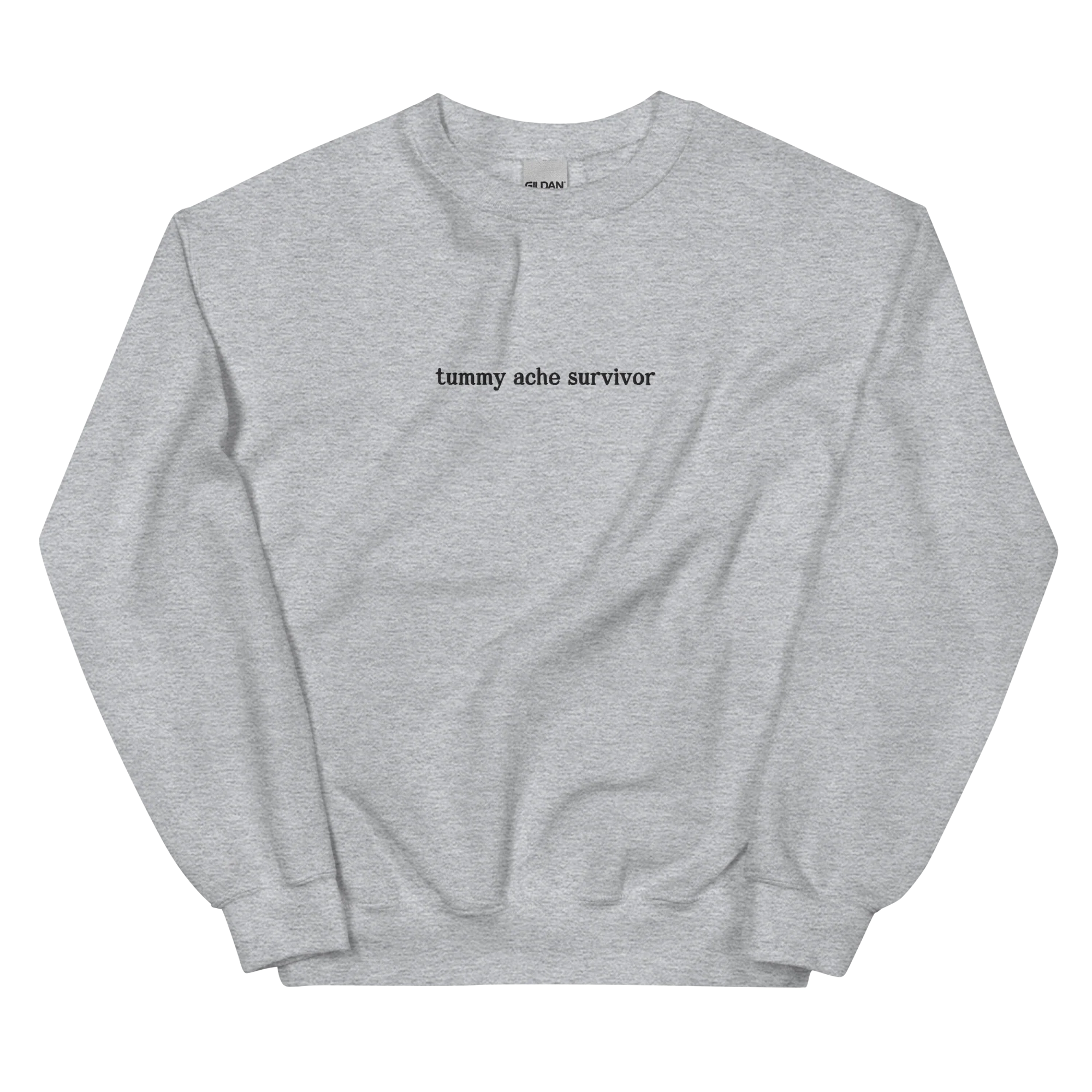 Tummy Ache Survivor Embroidered Sweatshirt - Image 5