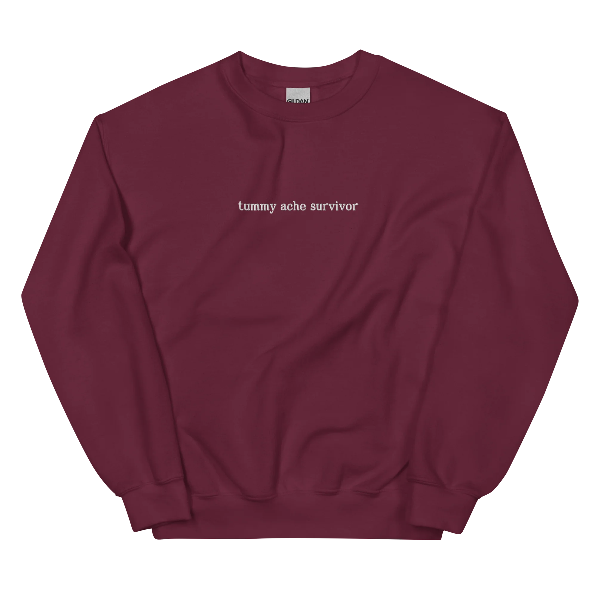 Tummy Ache Survivor Embroidered Sweatshirt - Image 8