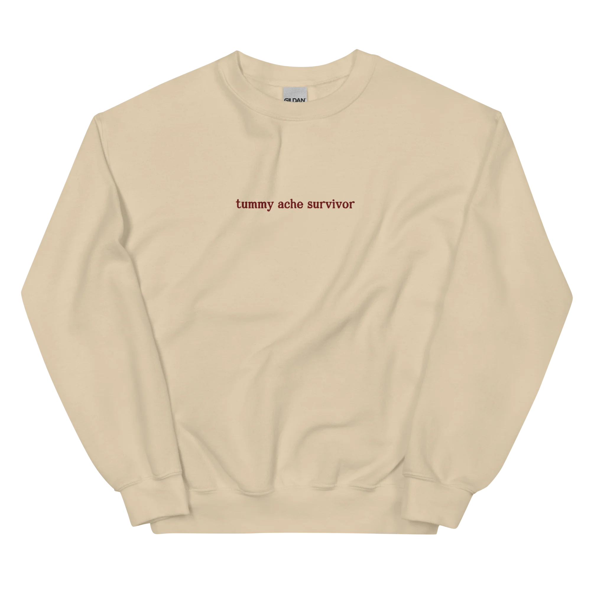 Tummy Ache Survivor Embroidered Sweatshirt - Image 9