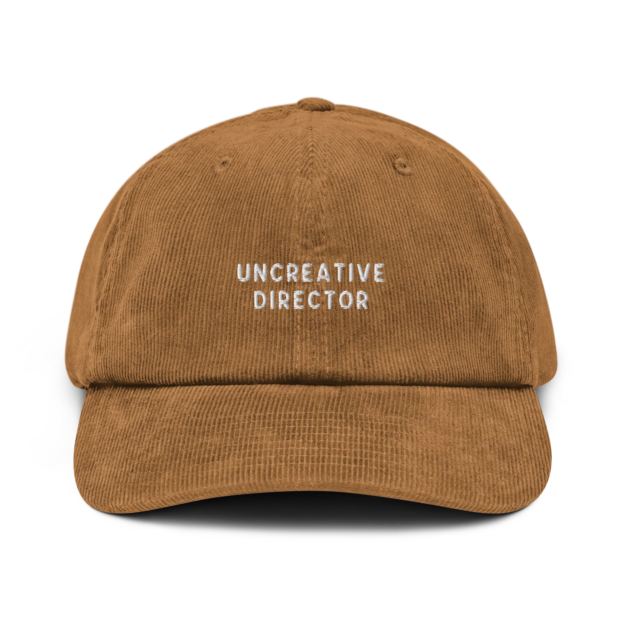 Uncreative Director Embroidered Corduroy Hat - Image 4