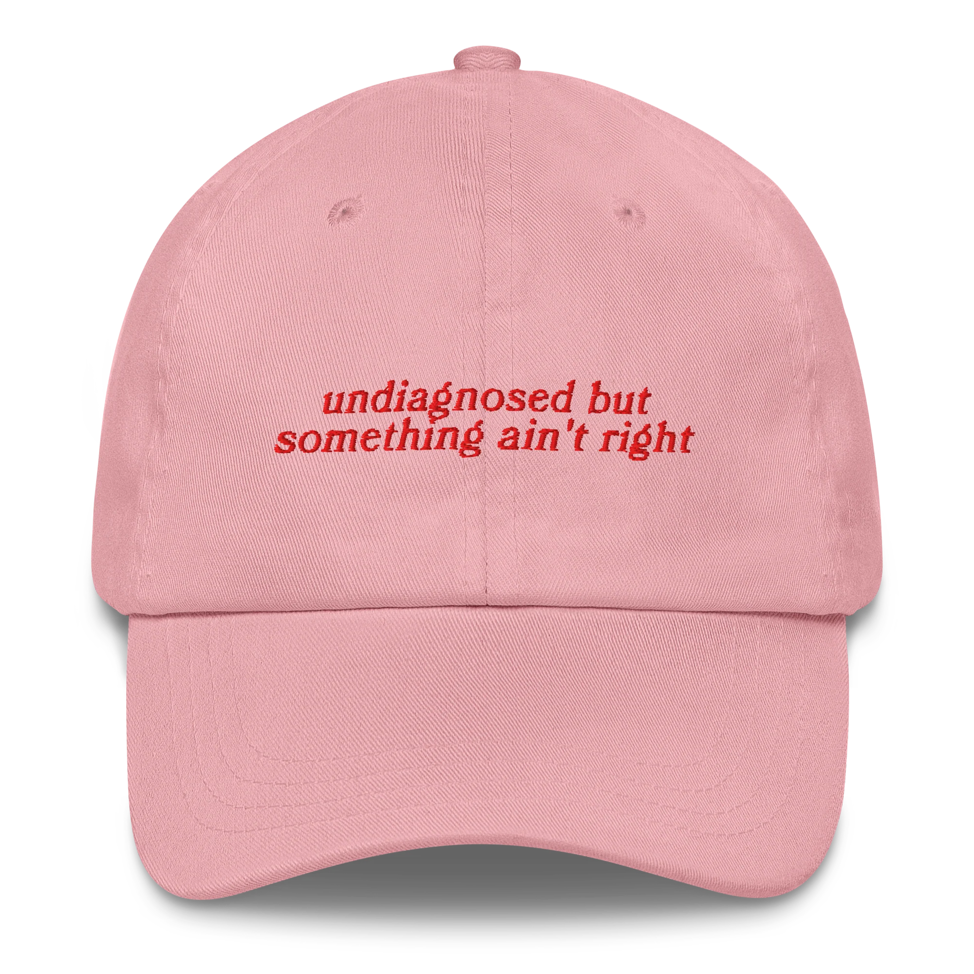 Undiagnosed But Something Ain't Right Embroidered Cap - Image 6