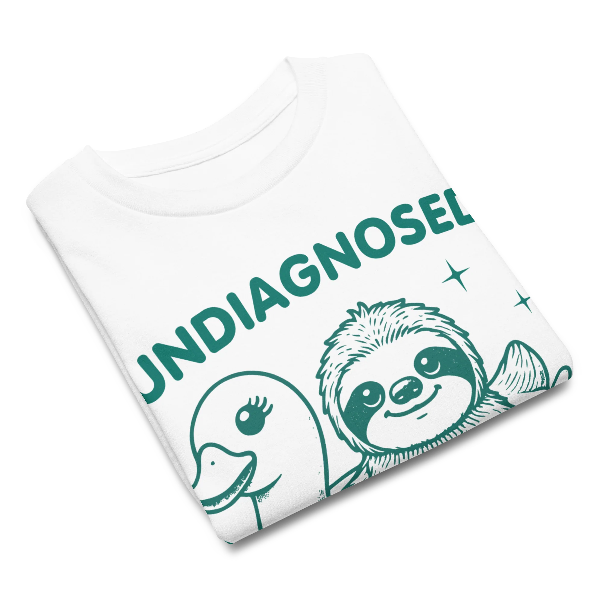 Undiagnosed But Something is Wrong Baby Tee - Image 3