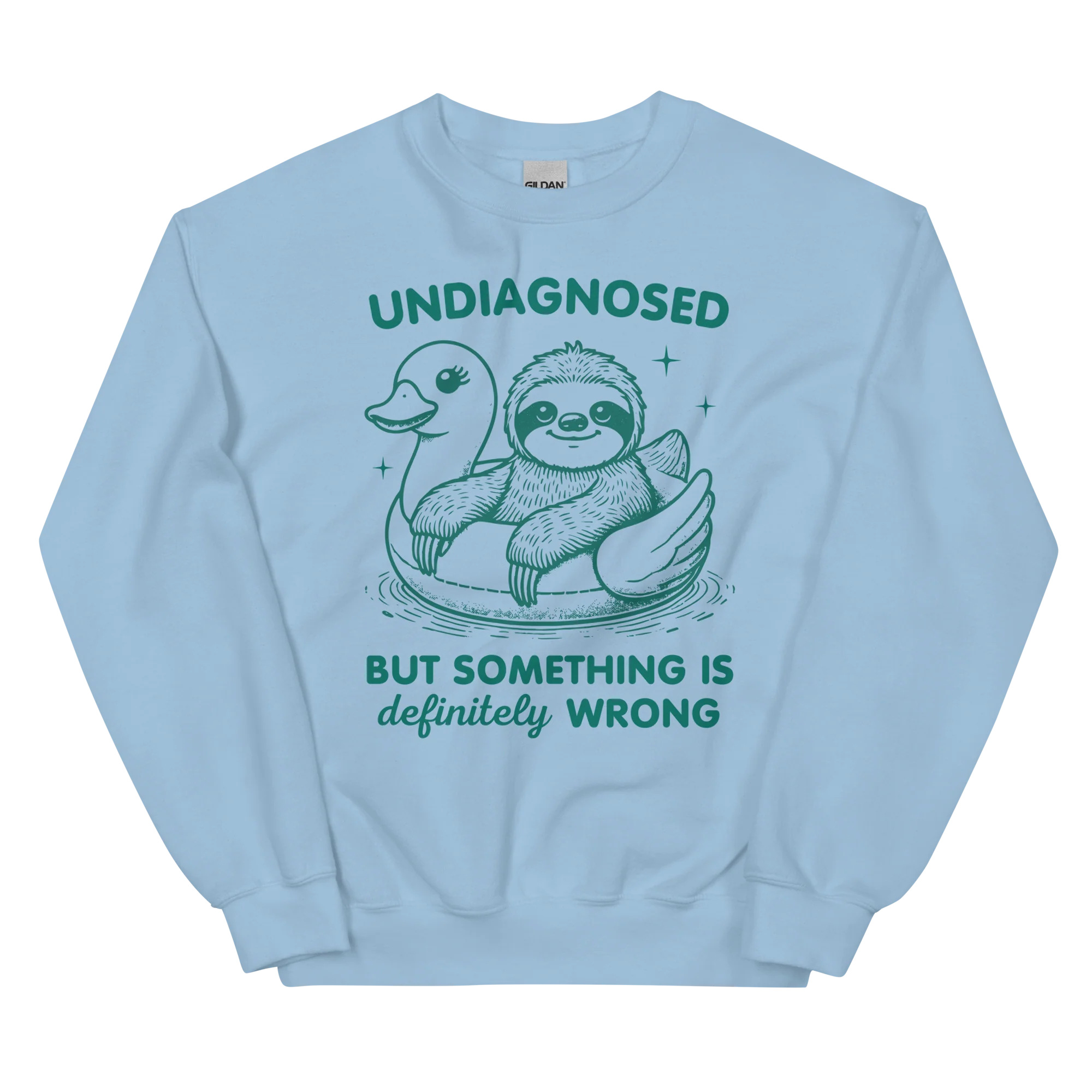 Undiagnosed But Something is Wrong Sweatshirt - Image 3