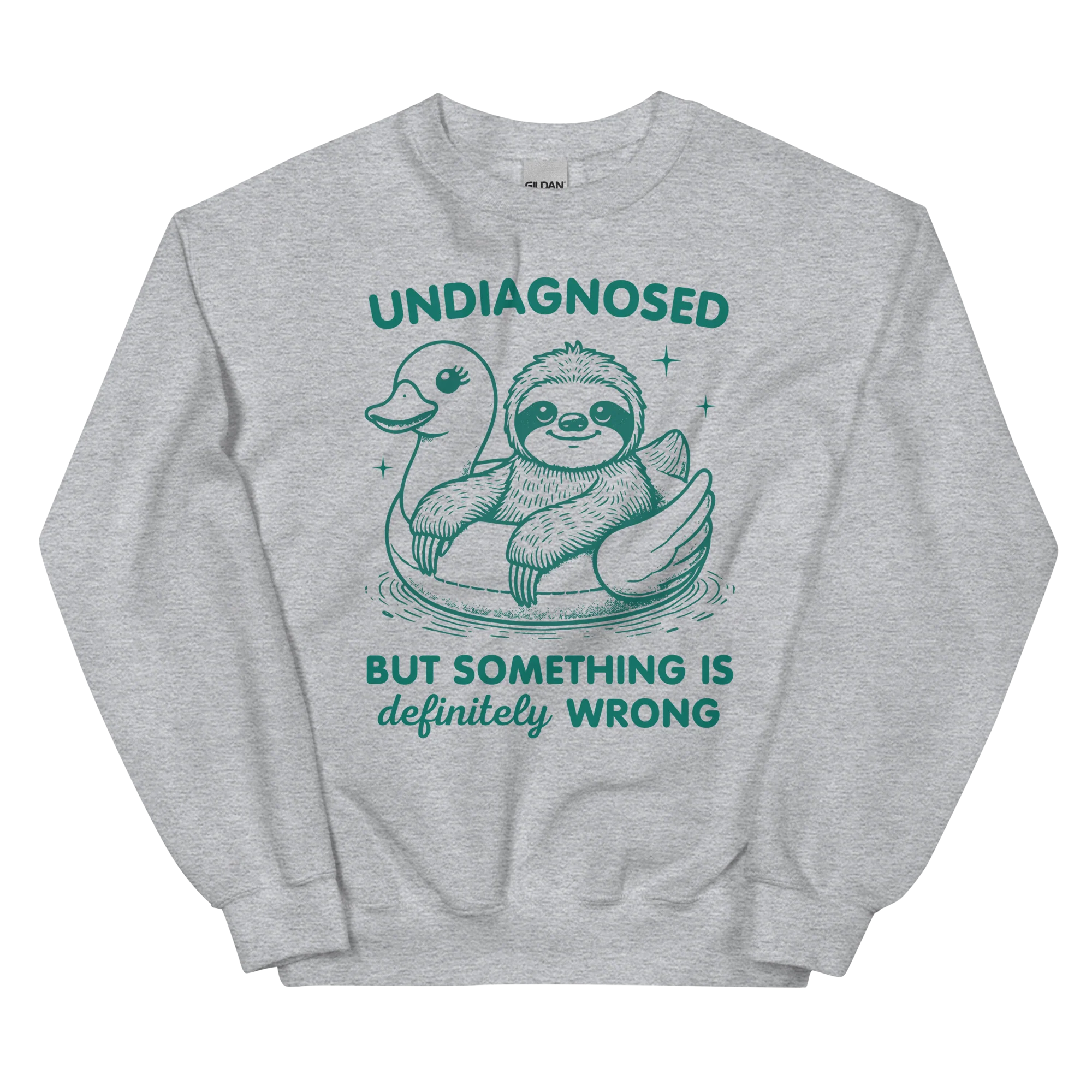 Undiagnosed But Something is Wrong Sweatshirt - Image 4