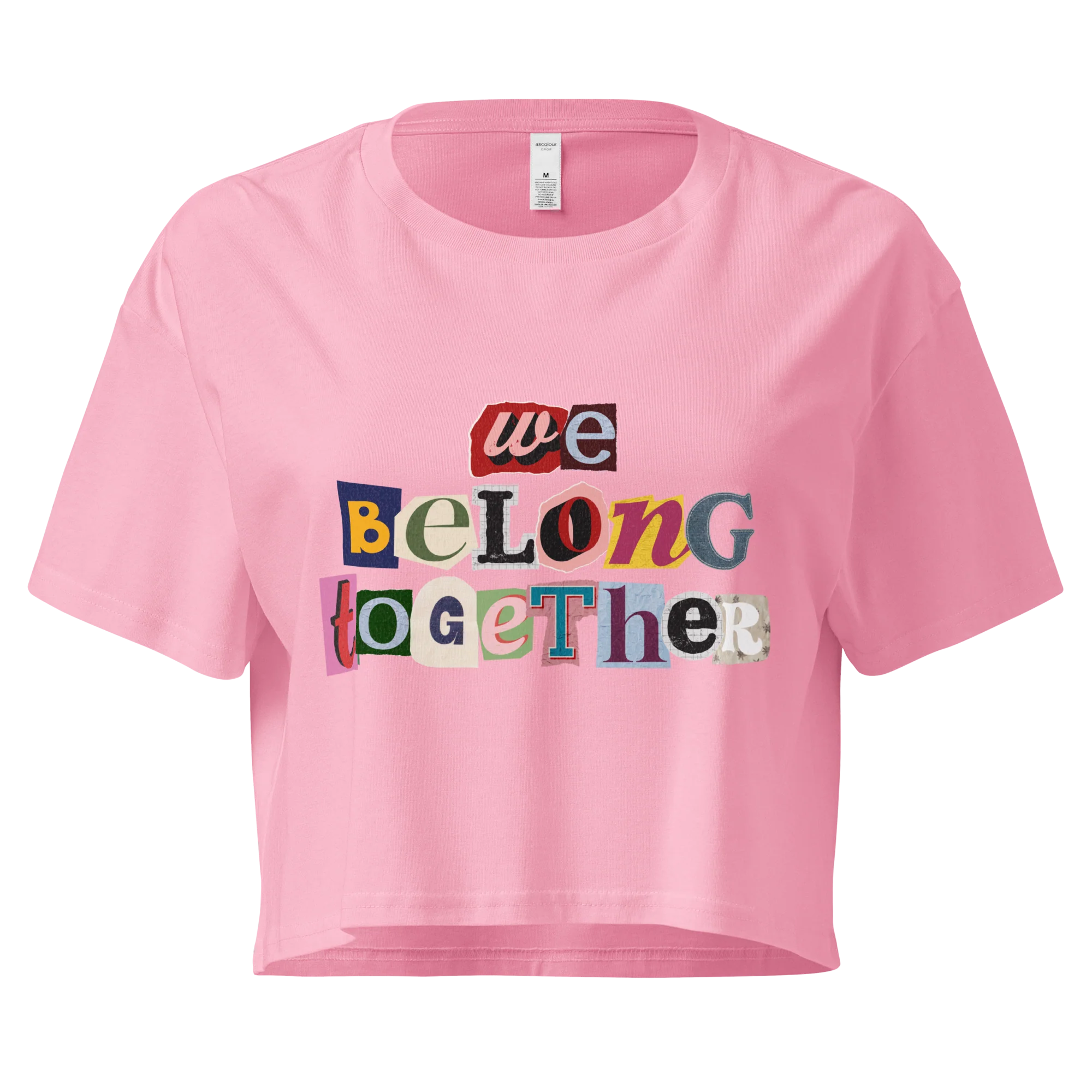 We Belong Together Crop Tee