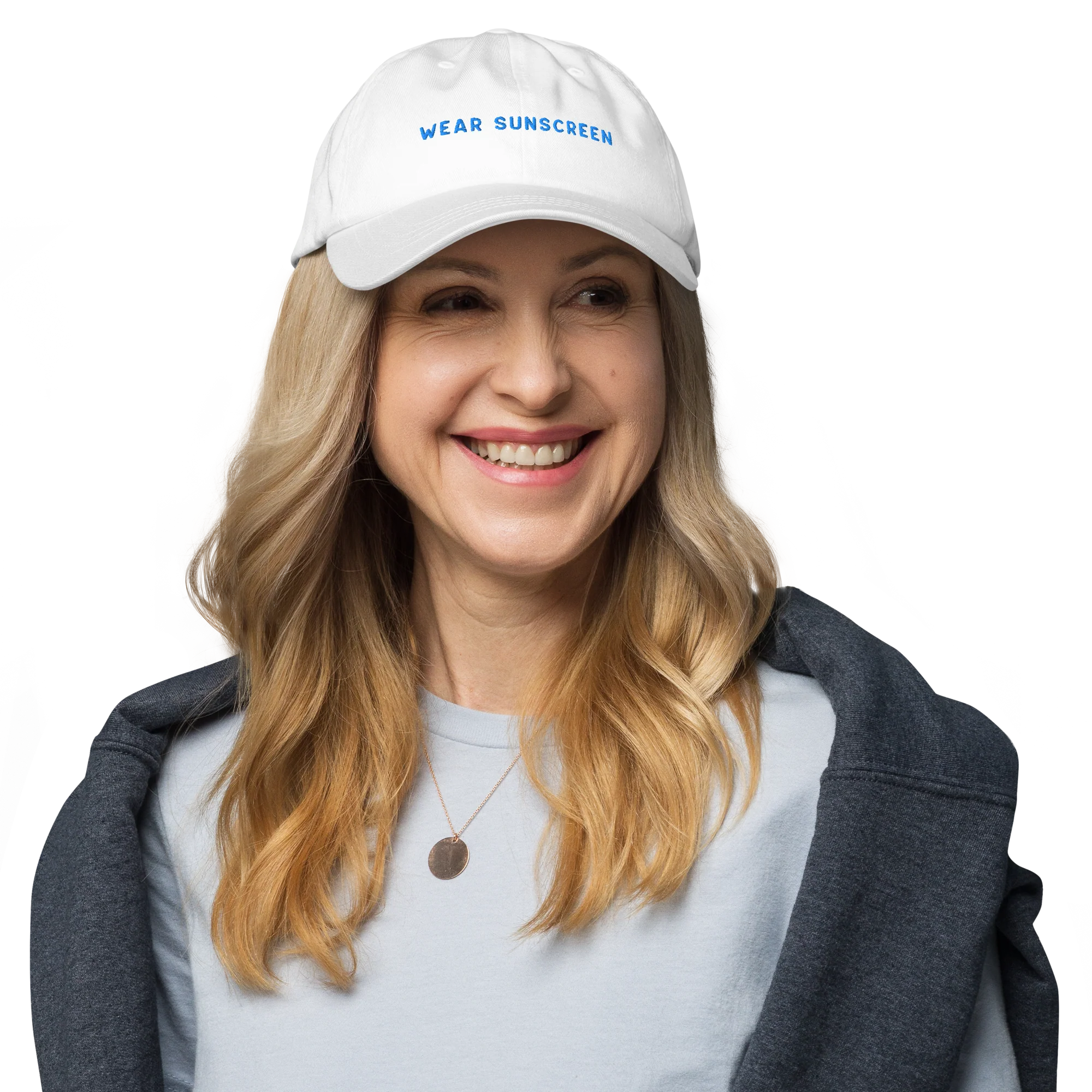 Wear Sunscreen Embroidered Cap - Image 2