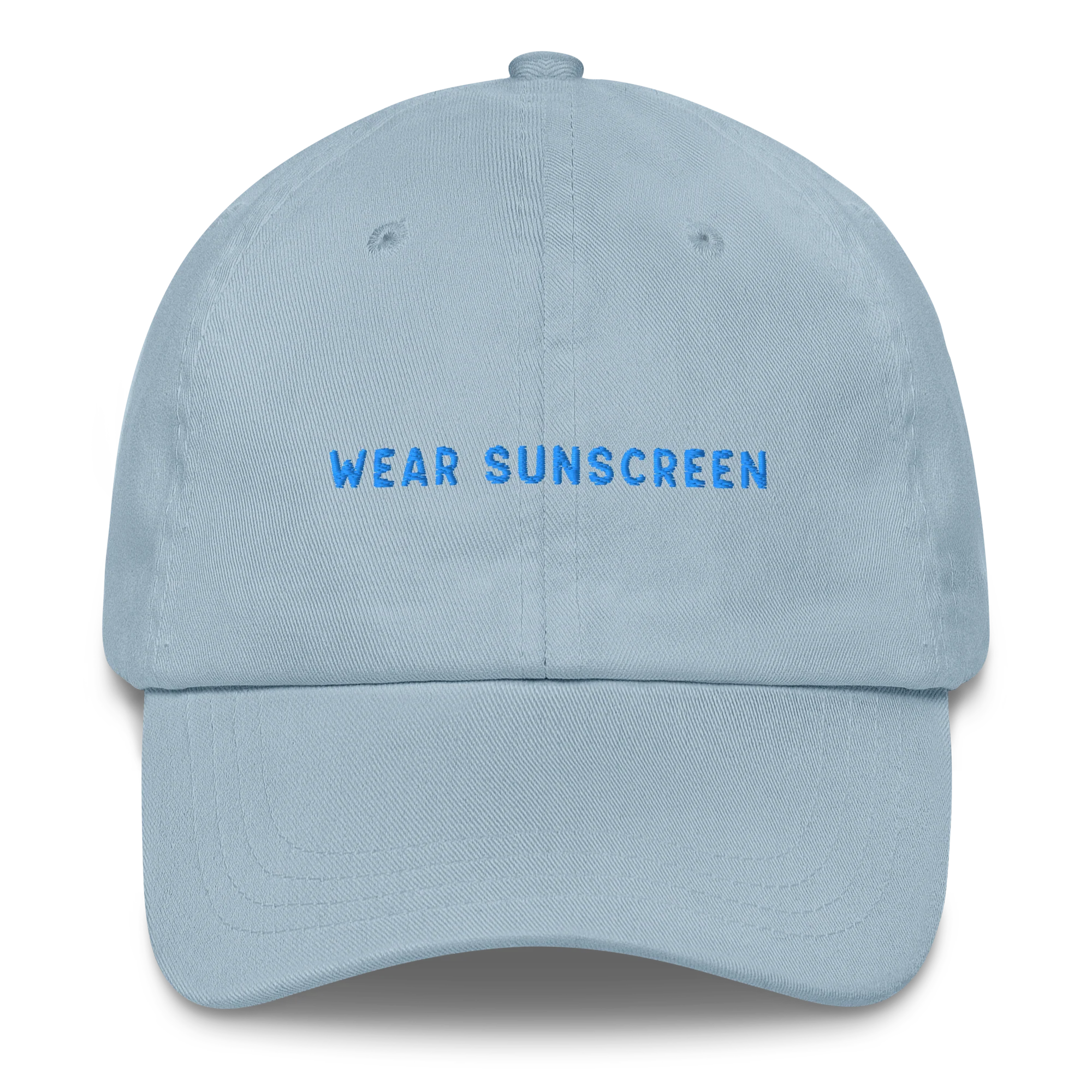 Wear Sunscreen Embroidered Cap - Image 5