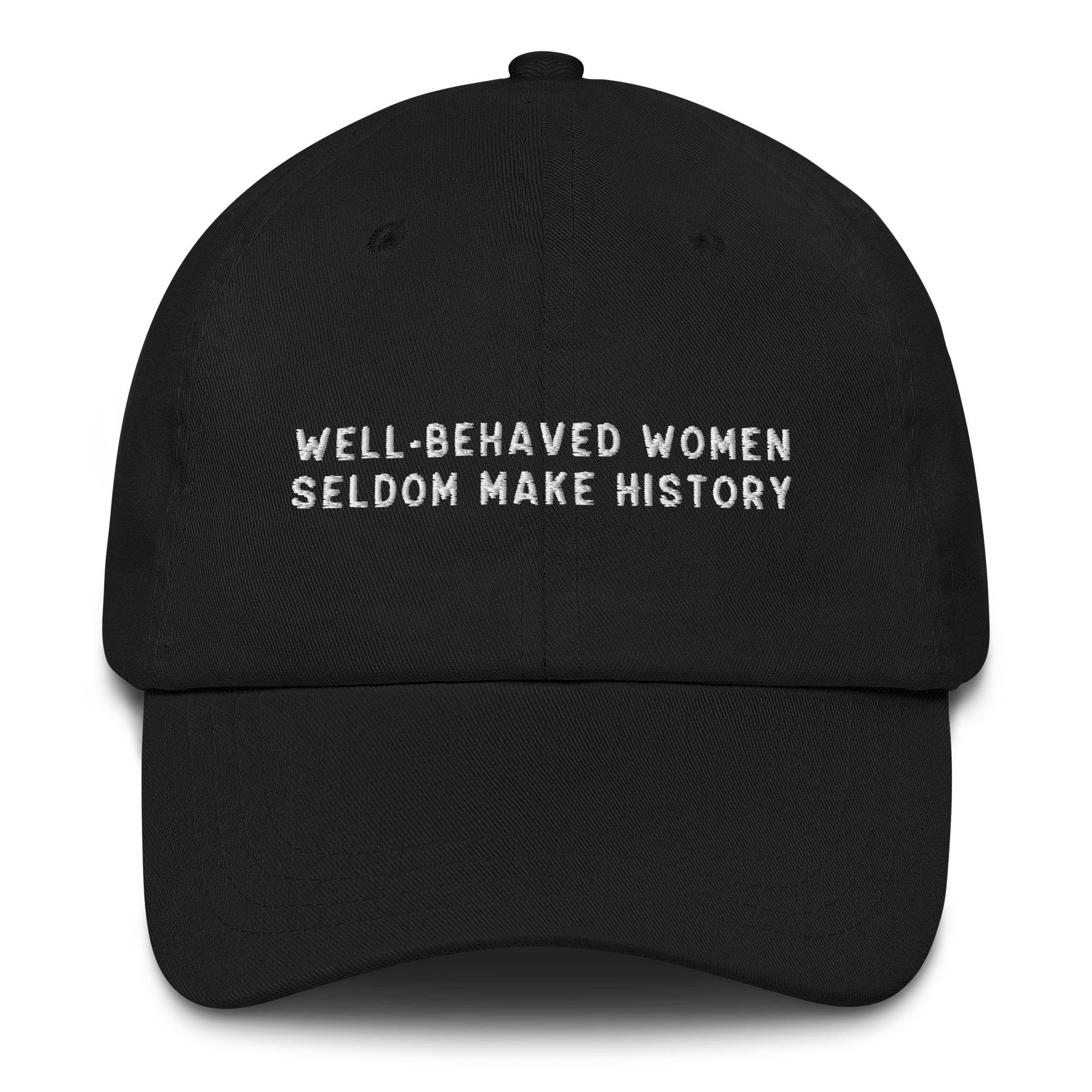 Well Behaved Women Feminist Embroidered Cap - Image 7