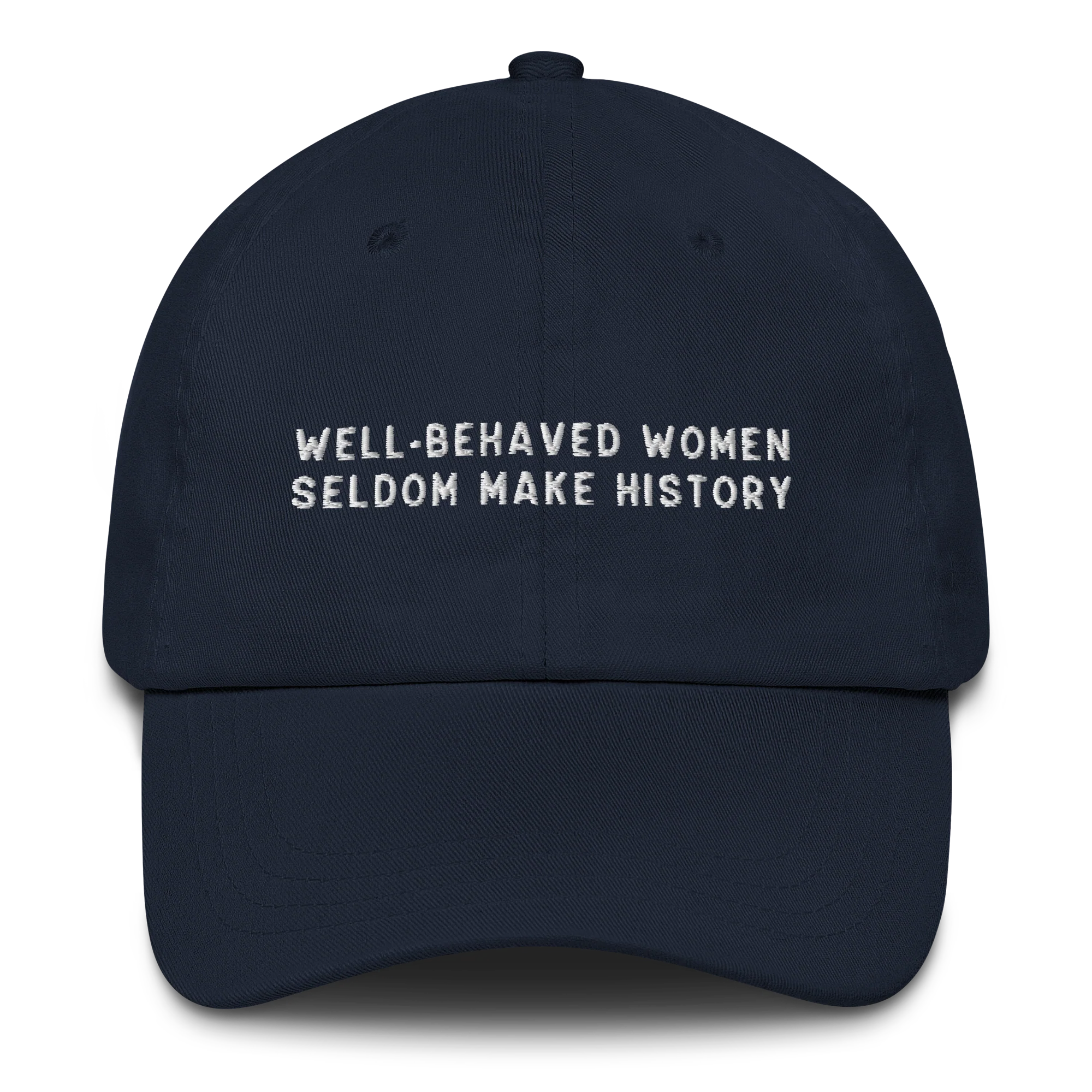 Well Behaved Women Feminist Embroidered Cap - Image 9