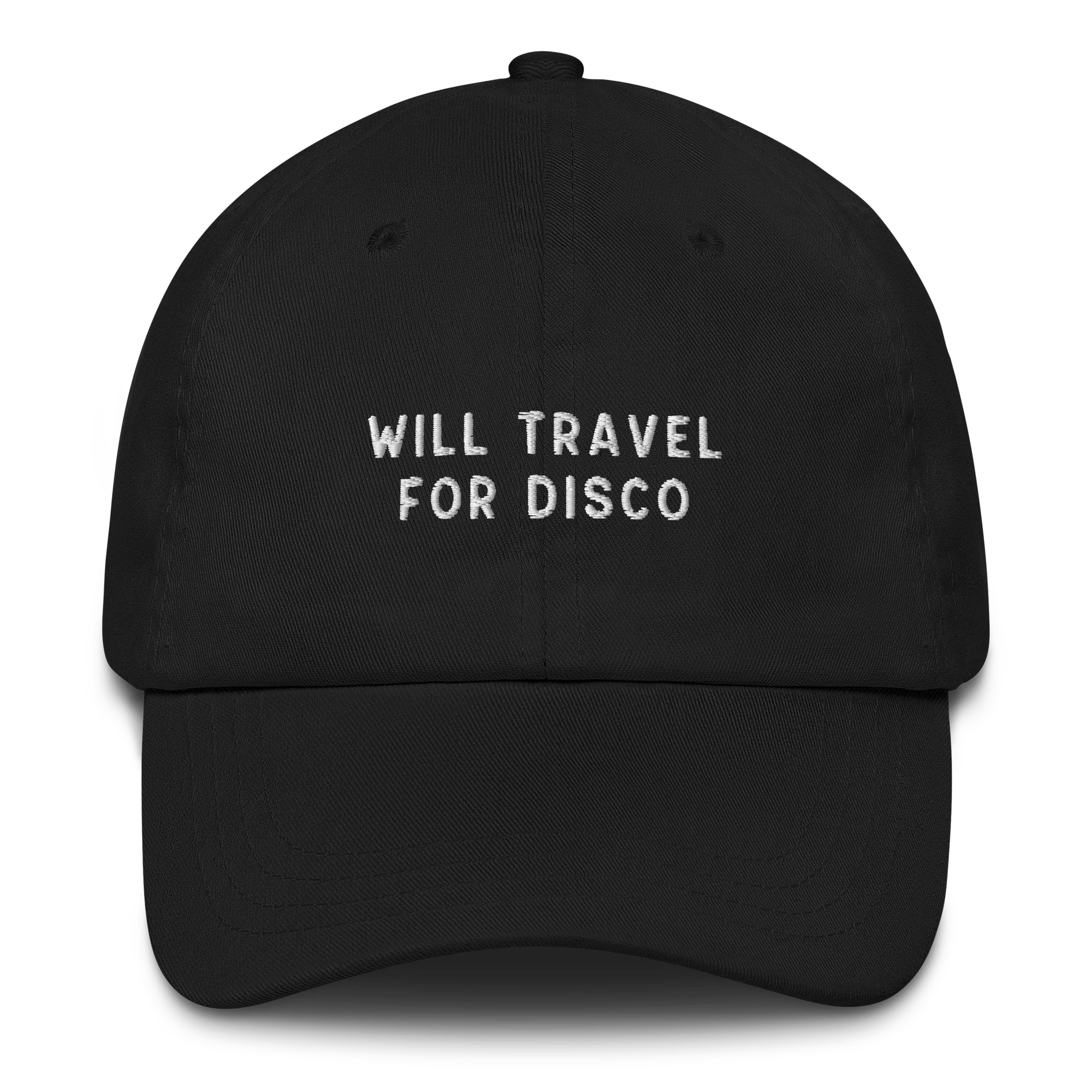 Will Travel for Disco Embroidered Cap - Image 10