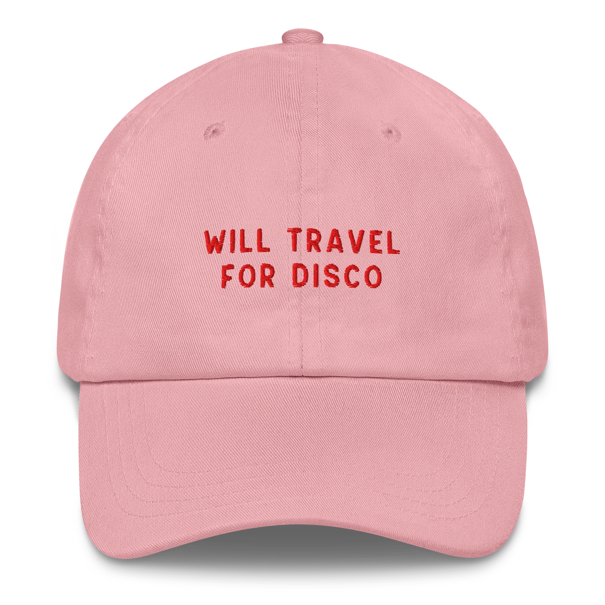 Will Travel for Disco Embroidered Cap - Image 8